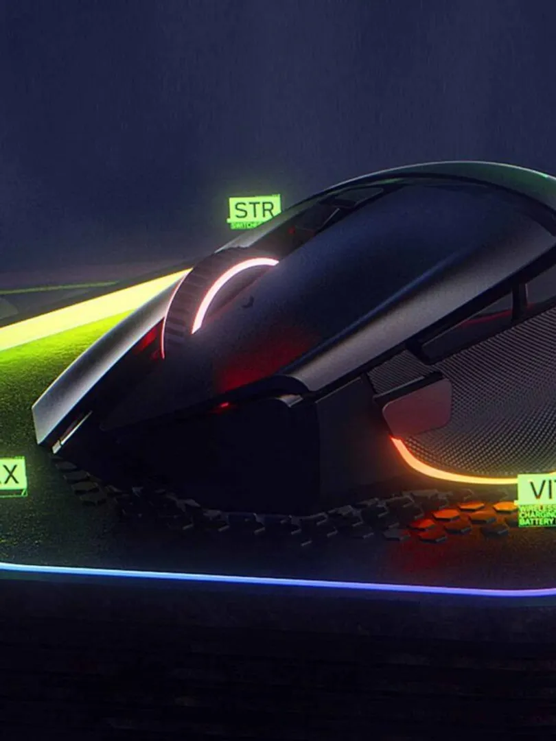 Enhance-your-gaming-with-the-Razer-Basilisk-V3.-Priced-at-₹4,449,-it-features-16.8M-colors,-26K-DPI,-10+1-buttons,-and-ergonomic-design.