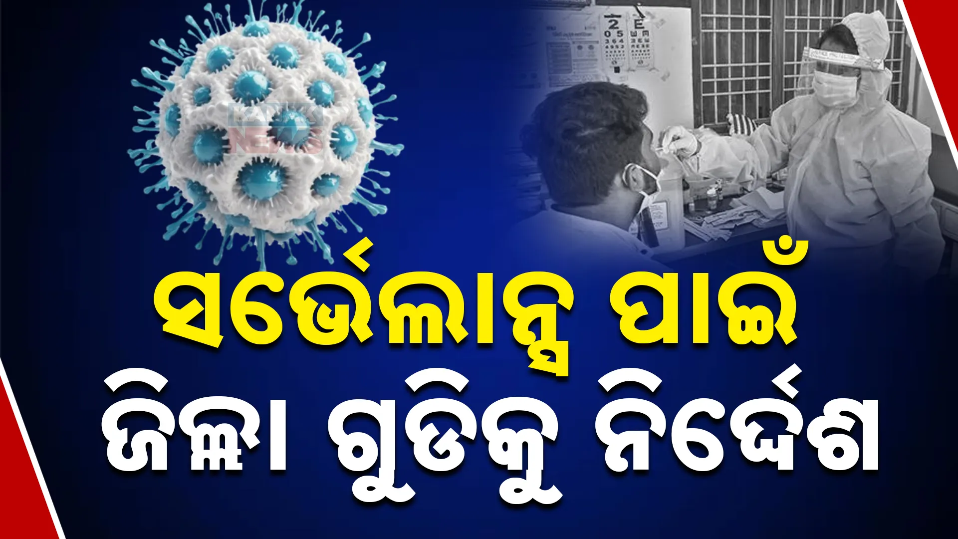ସର୍ଭେଲାନ୍ସ ପାଇଁ ଜିଲ୍ଲା ଗୁଡିକୁ ନିର୍ଦ୍ଦେଶ