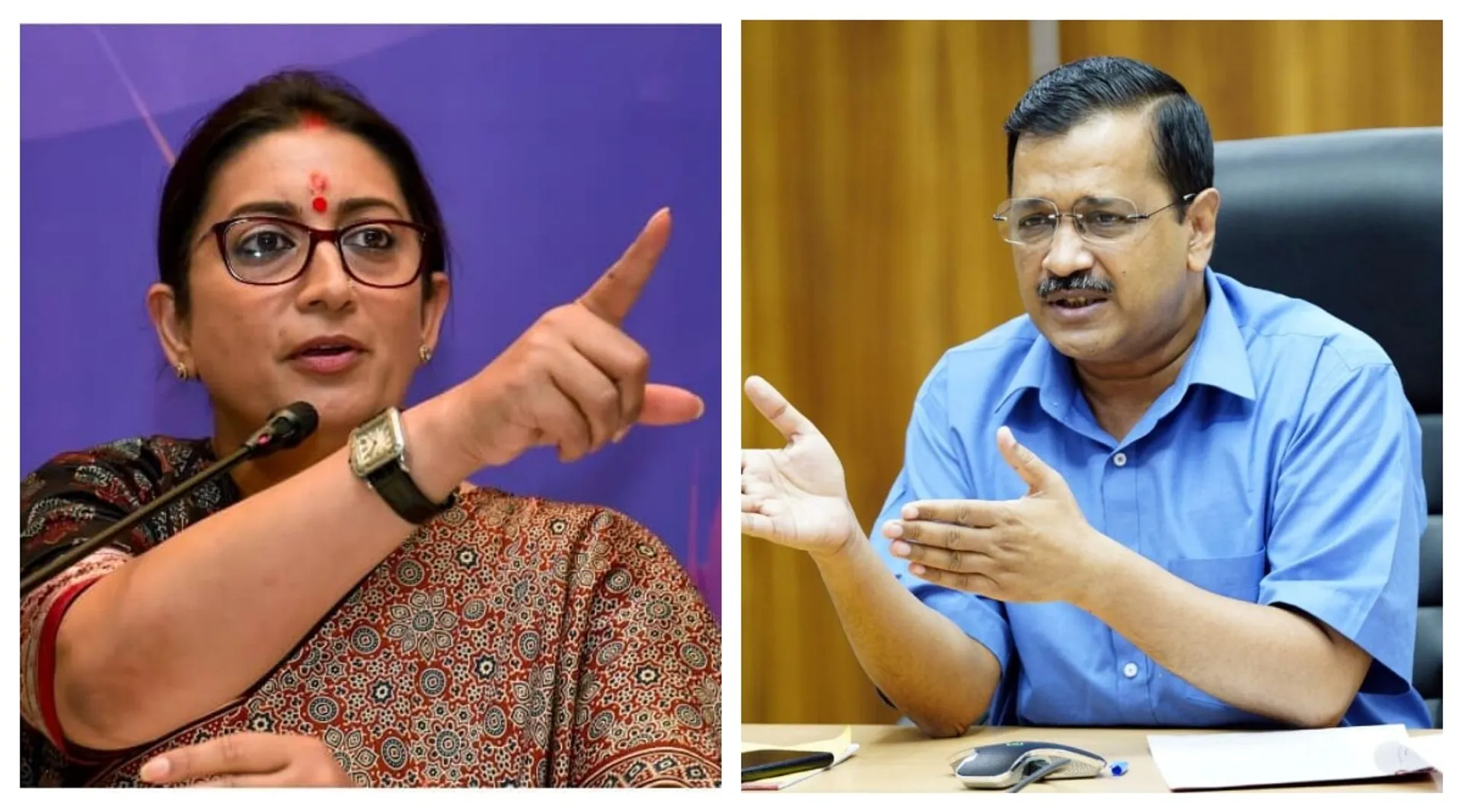Irani-Kejriwal
