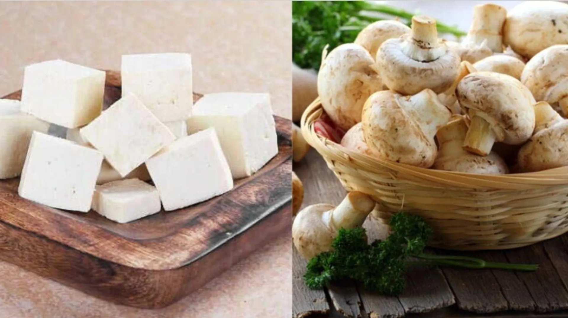 Mushroom Paneer