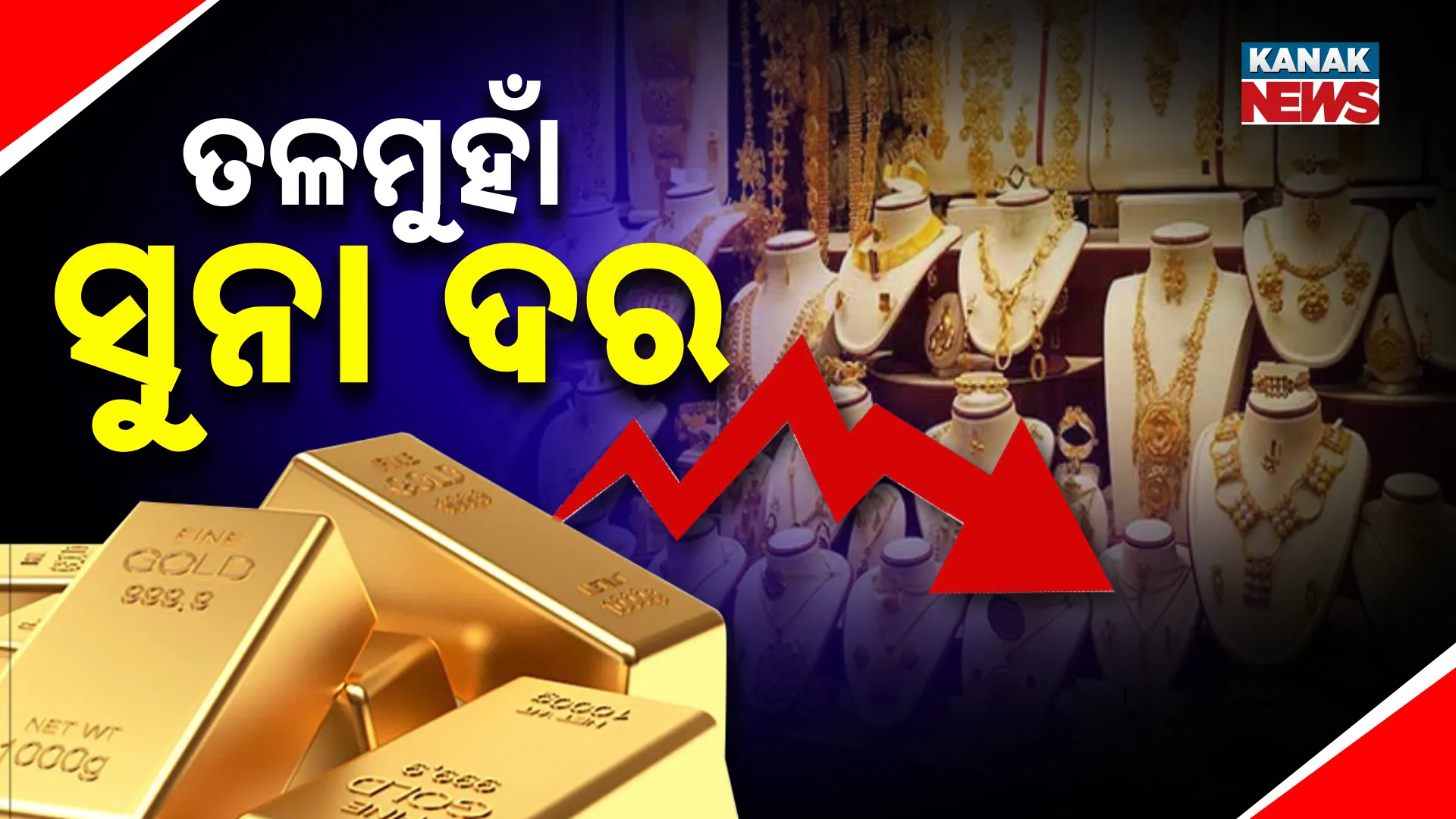 Gold Price Down 
