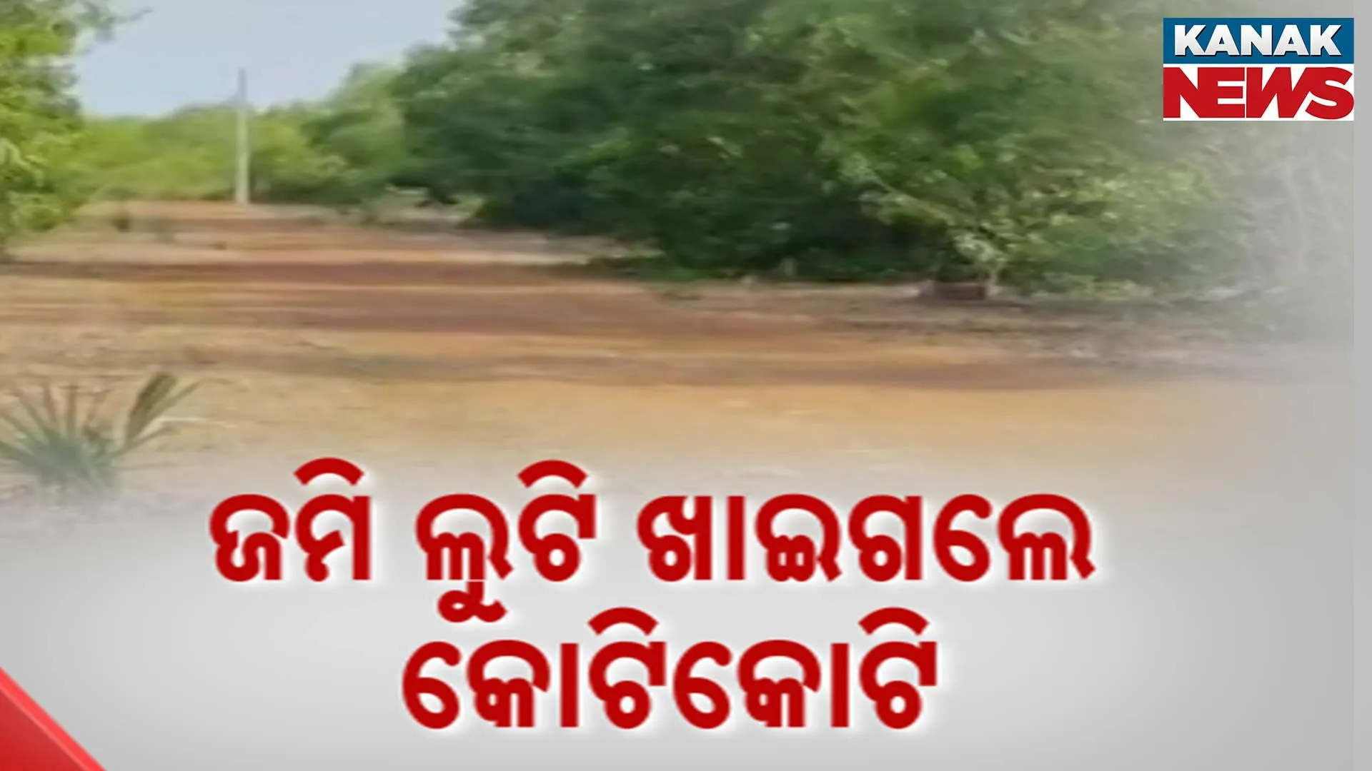 ଜମି ଲୁଟି ଖାଇଗଲେ କୋଟିକୋଟି