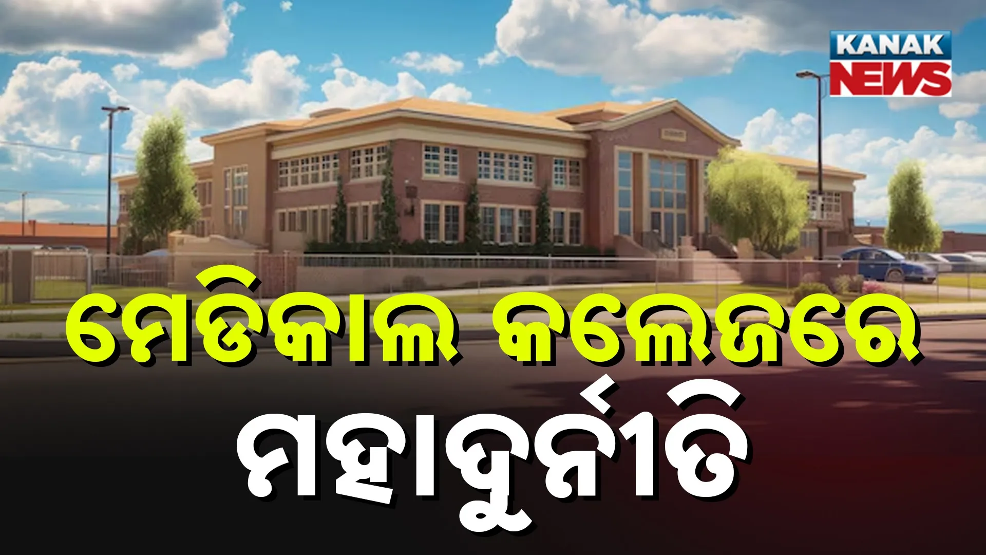 ମେଡିକାଲ କଲେଜରେ ମହାଦୁର୍ନୀତି