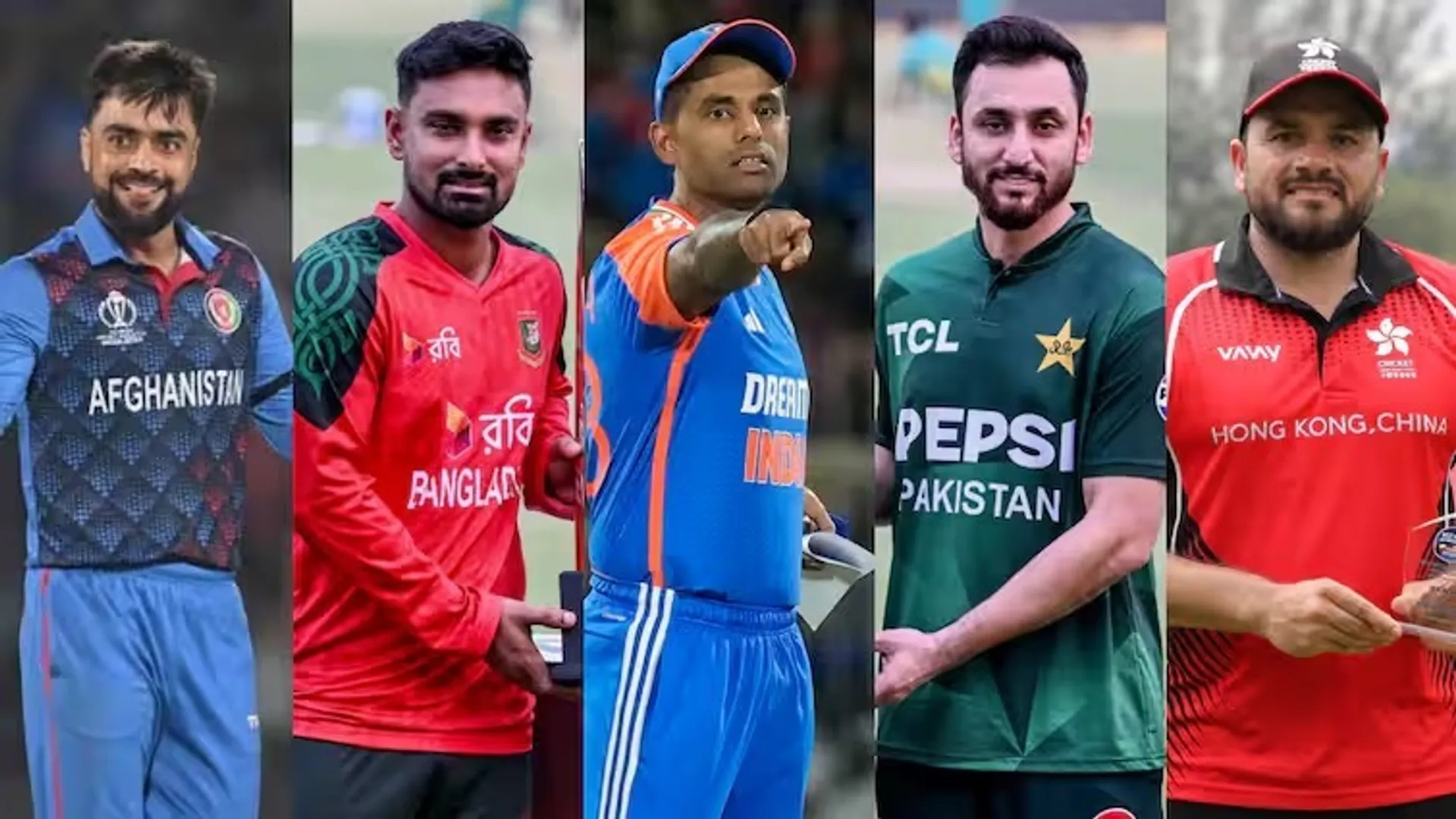 Asia Cup Squads