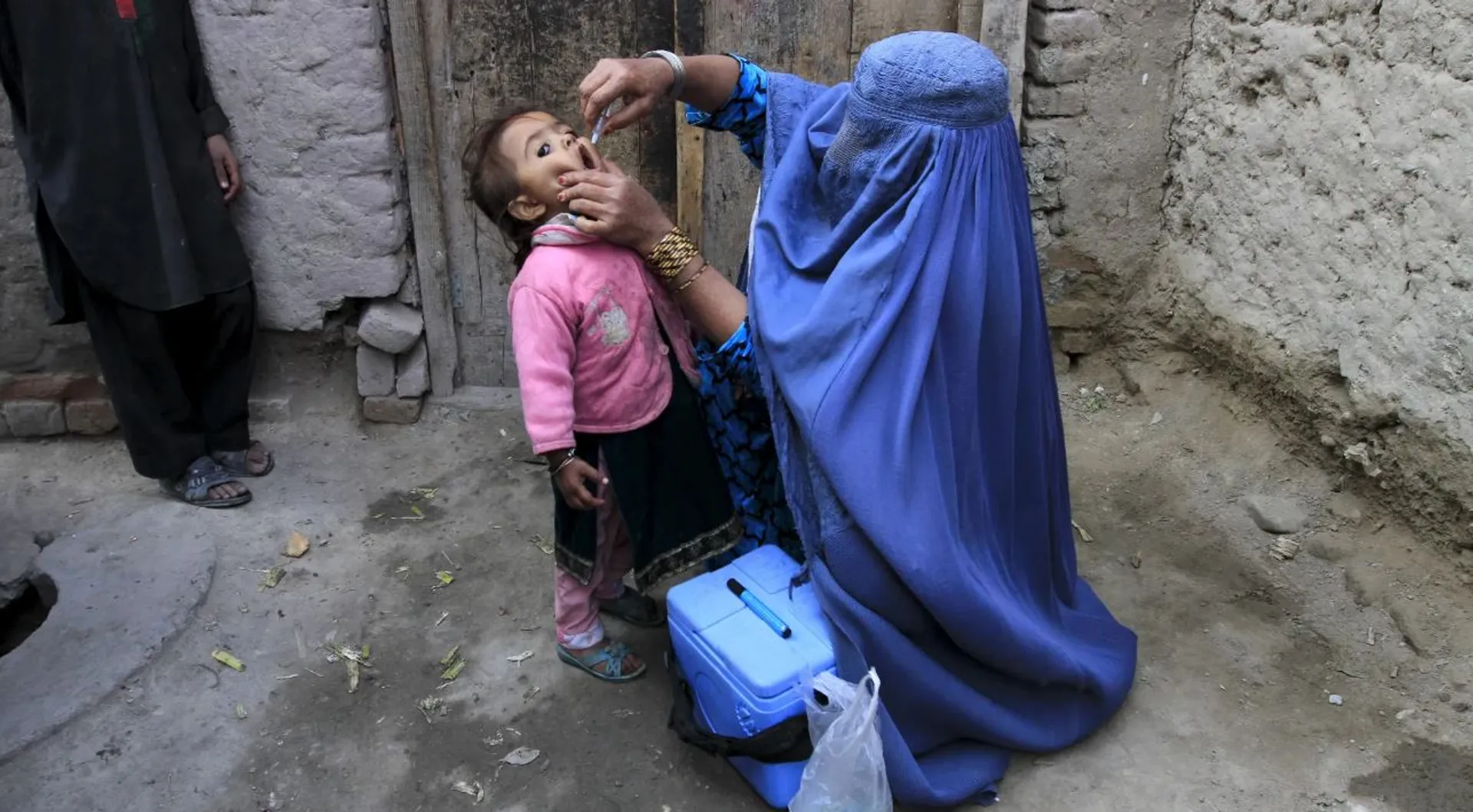 taliban polio