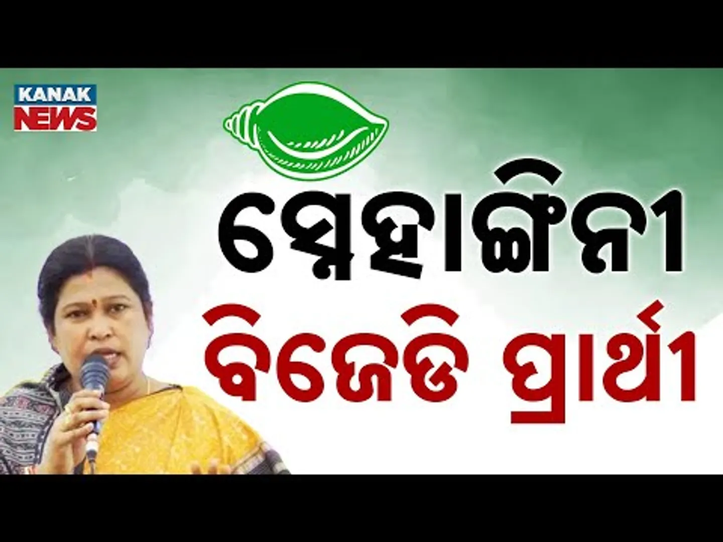 ଘୋଷଣା ହେଲା ବିଜେଡି ପ୍ରାର୍ଥୀ Snehangini Chhuria To Contest For Nuapada Bypoll