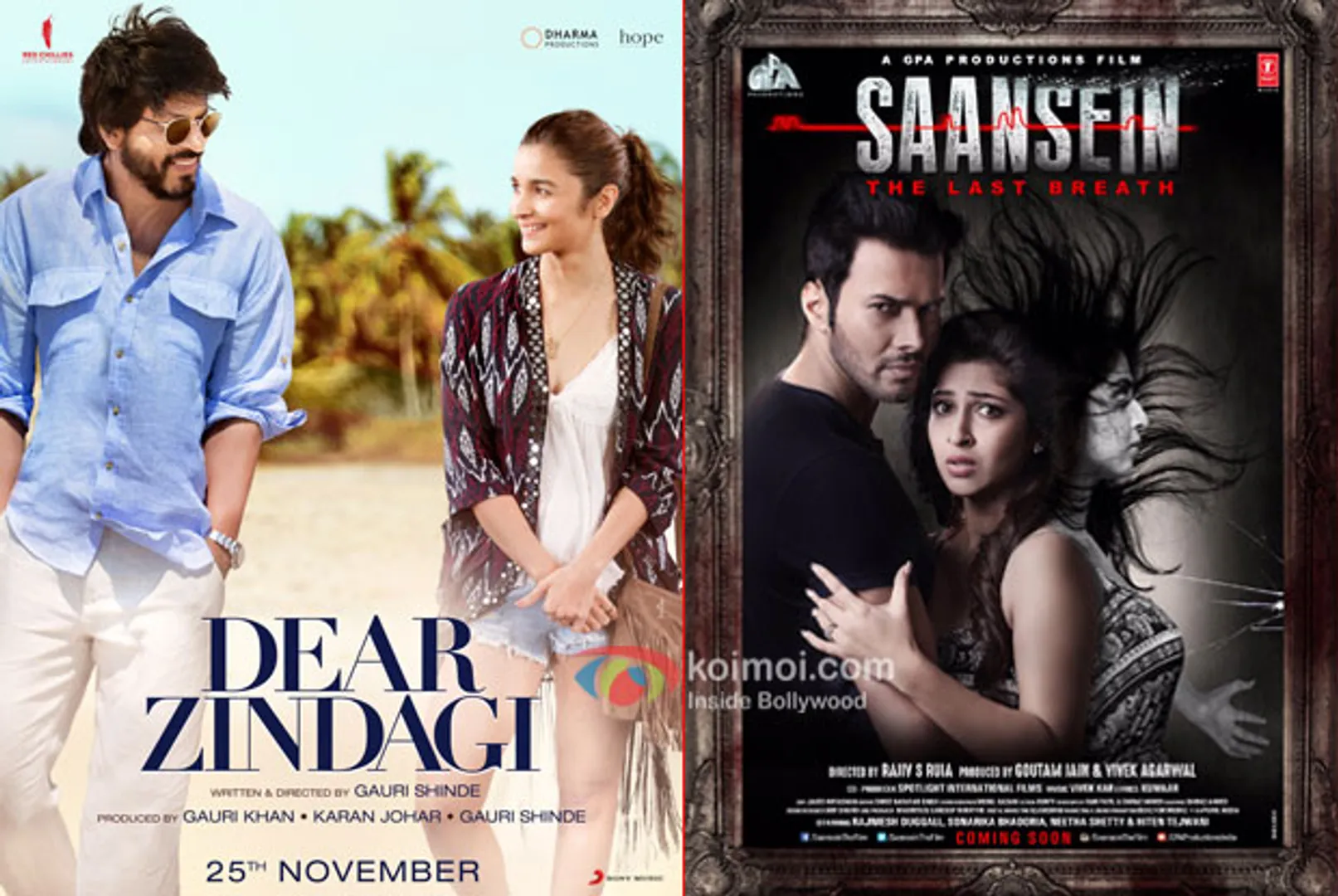 ଏଥର ଫିଲ୍ମି ଫ୍ରାଇଡେରେ ରିଲିଜ୍ ହେଉଛି ‘ଡିଅର୍ ଜିନ୍ଦେଗୀ' ଓ "ସାଁସେ'