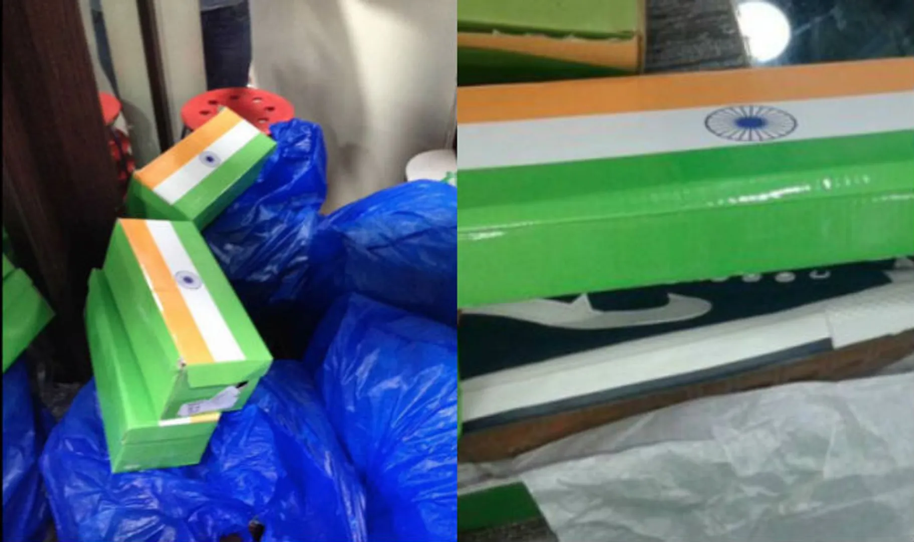 ଭାରତର ଜାତୀୟ ପତକାକୁ ଚୀନର ଅସମ୍ମାନ ! ଜୋତା ଖୋଳ ଉପରେ ଡ୍ରାଗନ ଲଗାଇଲା ତ୍ରିରଙ୍ଗା, କେବେ ସୁଧୁରିବ ଚାଇନା ?