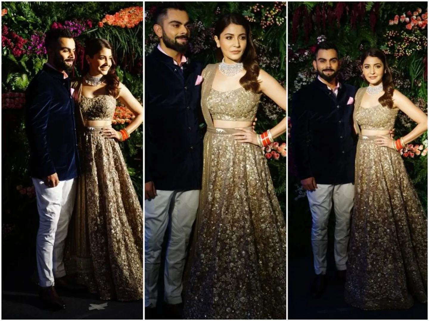 ବିରାଟ-ଅନୁଷ୍ମାଙ୍କ ରିସେପସନ ପାର୍ଟିରେ ଏକାଠି ହେଲେ ବଲିଉଡ ଓ କ୍ରିକେଟ୍ ଦୁନିଆର ସେଲିବ୍ରେଟି ! ଚାଲ ଛେୟାଁ ଛେୟାଁ ଗୀତରେ ଶାହାରୁଖଙ୍କ ସହ ନାଚିଲେ ବିରୁଷ୍କା