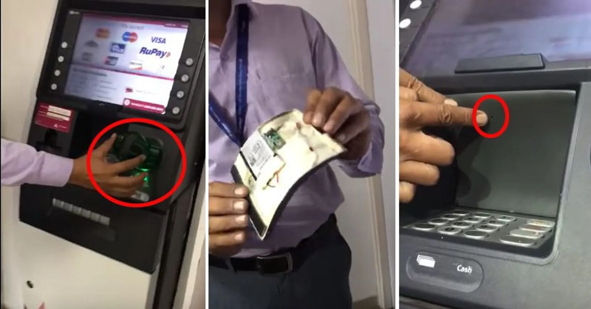 ହୁସିଆର,ମାତିଛନ୍ତି ସ୍ମାର୍ଟ ଲୁଟେରା ! ଏଟିଏମରେ ସ୍କିମର୍ ଏବଂ କ୍ୟାମେରା ଲଗାଇ ଉଠାଉଛନ୍ତି ଲକ୍ଷ ଲକ୍ଷ ଟଙ୍କା ।