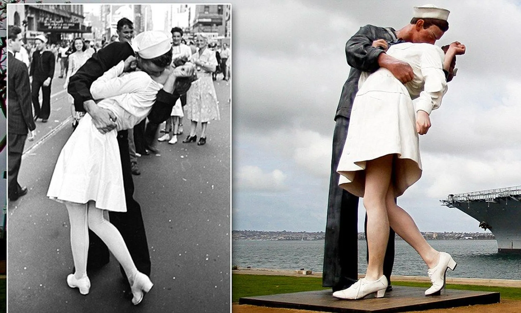 ଦ୍ୱିତୀୟ ବିଶ୍ୱଯୁଦ୍ଧର ଏକ ଚର୍ଚ୍ଚିତ ଘଟଣା, ଯେଉଁଠି ଯୁଦ୍ଧରୁ ଆରମ୍ଭ ହୋଇଥିବା କାହାଣୀ ଶେଷ ହୋଇଥିଲା ଚୁମ୍ବନରେ...