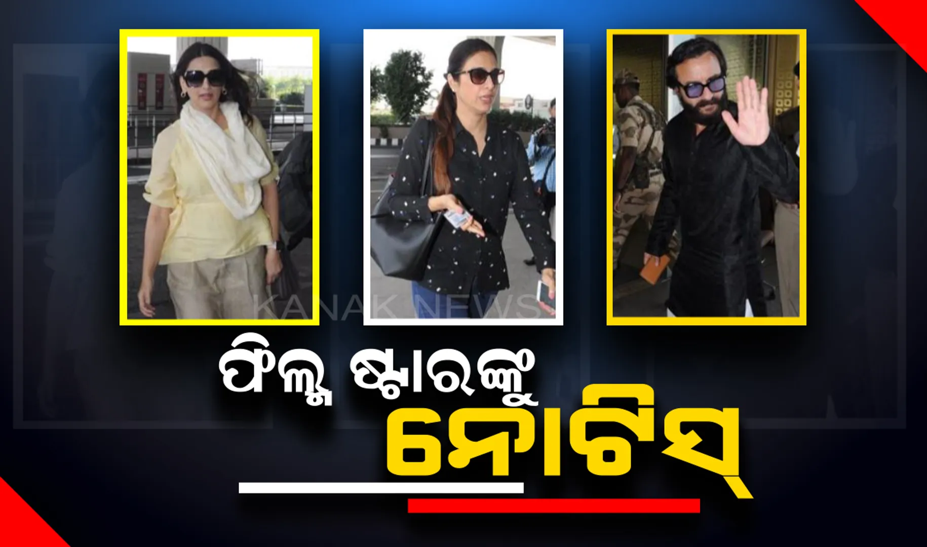 ବହୁ ଚର୍ଚ୍ଚିତ କୃଷ୍ଣସାର ମୃଗ ଶିକାର ମାମଲା : ସୋନାଲି ବେନ୍ଦ୍ରେ, ତବୁ ଓ ସୈଫ ଅଲ୍ଲୀ ଖାନଙ୍କୁ ରାଜସ୍ଥାନ ହାଇକୋର୍ଟର ନାଟିସ