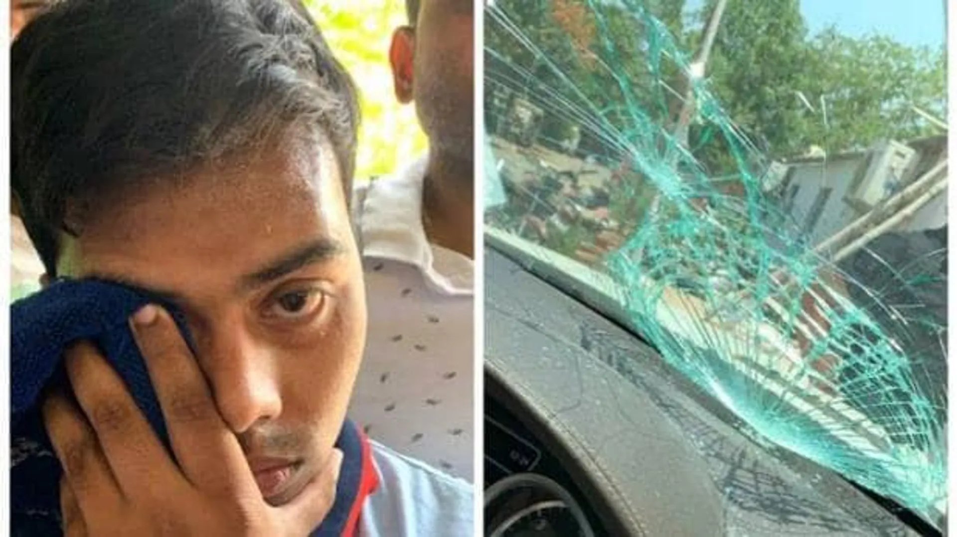 ଗଣମାଧ୍ୟମ କର୍ମୀଙ୍କୁ ପିଟିଲେ ତେଜପ୍ରତାପଙ୍କ ସୁରକ୍ଷାକର୍ମୀ ! ଗାଡି ତଳେ ଆସିଲା କ୍ୟାମେରାମ୍ୟାନ୍ ଙ୍କ ଗୋଡ଼ ।