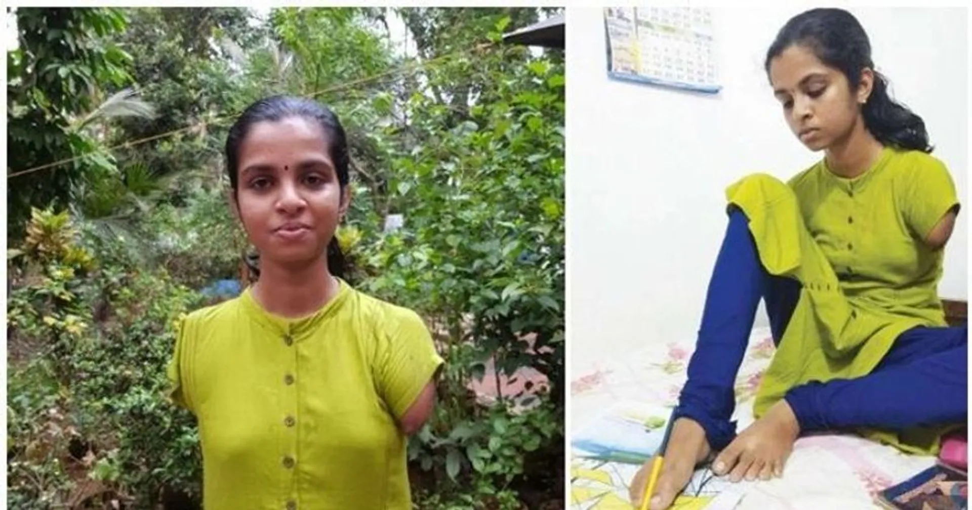 ଇଚ୍ଛା ଶକ୍ତି ଆଗରେ ହାର ମାନିଲା ଶାରୀରିକ ଅକ୍ଷମତା : ବିନା ହାତରେ ଜନ୍ମ ହୋଇଥିବା ଦେବିକା ଗୋଡରେ ପରୀକ୍ଷା ଦେଇ ଦଶମ ବୋର୍ଡରେ ହାସଲ କଲେ ଏ+ ଗ୍ରେଡ୍ 