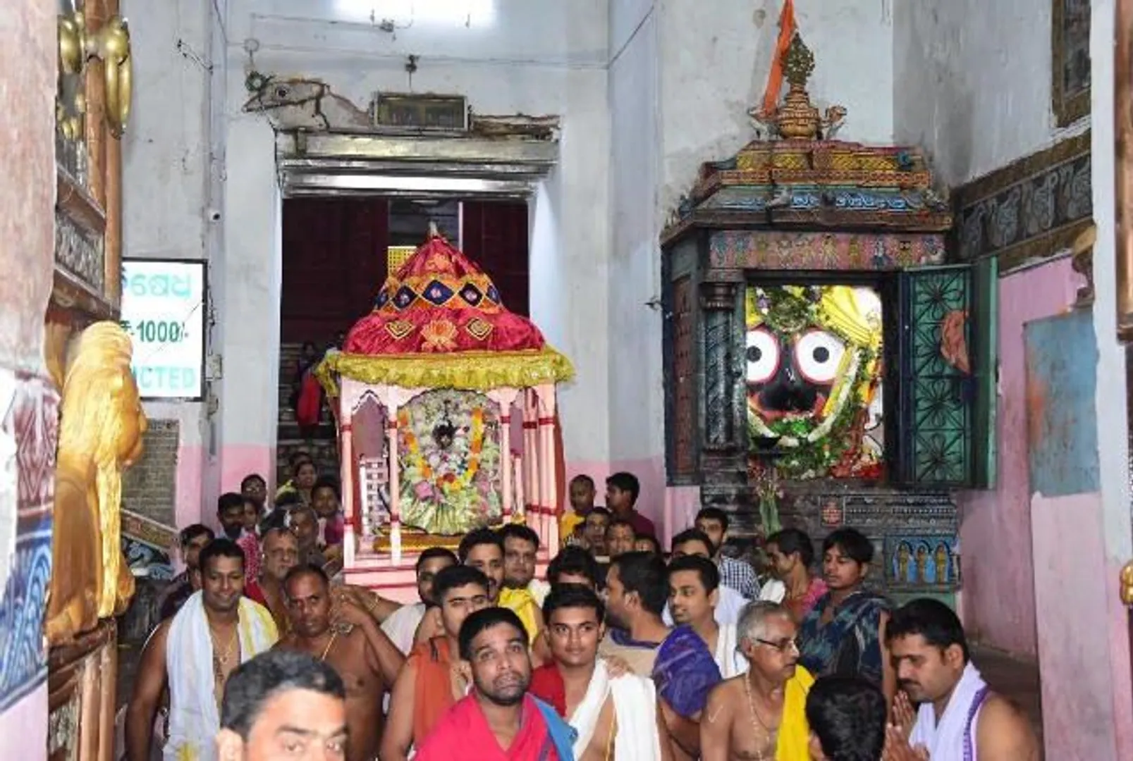 ରାଗିଲେ ମା’ଲକ୍ଷ୍ମୀ ଠାକୁରାଣୀ, ଭାଙ୍ଗିଲେ ନନ୍ଦିଘୋଷ ରଥ । ଶ୍ରୀଜୀଉଙ୍କ ନବଦିନାତ୍ମକ ଗୁଣ୍ଡିଚା ଯାତ୍ରାରେ ଅନୁଷ୍ଠିତ ହେଲା ହେରାପଞ୍ଚମୀ ନୀତି ।