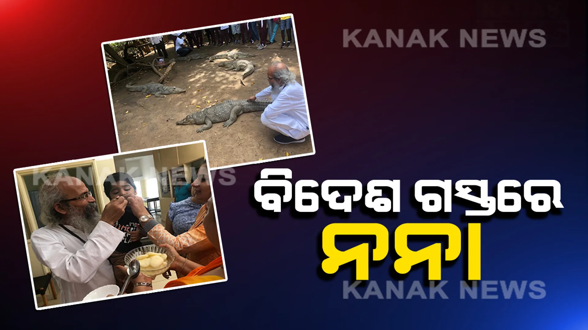 ନୀଳଗିରିର ପ୍ରତାପ ନନା ଏବେ ବିଦେଶ ଗସ୍ତରେ : ଛୋଟଛୁଆଙ୍କୁ ରସଗୋଲା ଖୁଆଇଲେ, ପାର୍କ ଯାଇ କୁମ୍ଭୀର ସହ ଫଟୋ ଉଠାଇଲେ