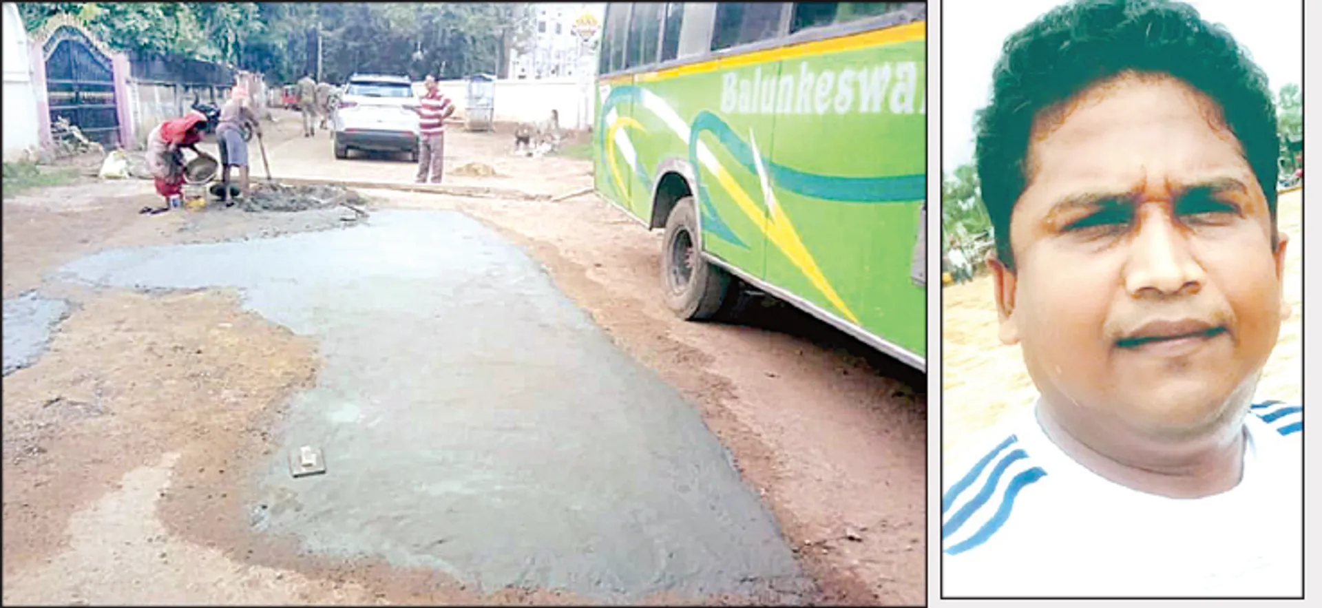 ନିଜ ଖର୍ଚ୍ଚରେ ରାସ୍ତା ମରାମତି କଲେ ନୃପେଶ ! ଫନି ସମୟରେ ବ୍ୟକ୍ତିଗତ ଉଦ୍ୟମରେ କରିଥିଲେ ପୁନରୁଦ୍ଧାର କାର୍ଯ୍ୟ