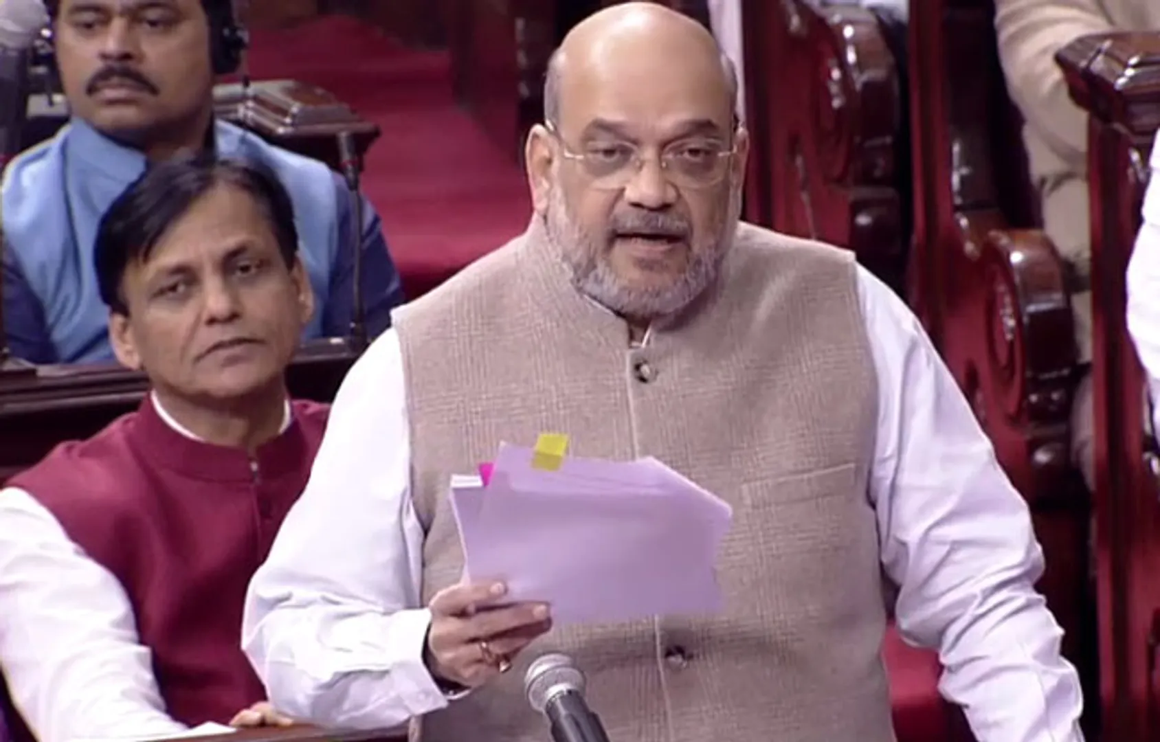 ରାଜ୍ୟସଭାରେ ନାଗରିକତା ସଂଶୋଧନ ବିଲ ଉପରେ ଆଲୋଚନା : ଅମିତ ଶାହା କହିଲେ, ଏହା ଶରଣାର୍ଥୀଙ୍କ ବିଲ, ମୁସଲମାନଙ୍କ ବିରୋଧୀ ନୁହେଁ , କୋଟି କୋଟି ଲୋକଙ୍କ ହେବ ଫାଇଦା ।  