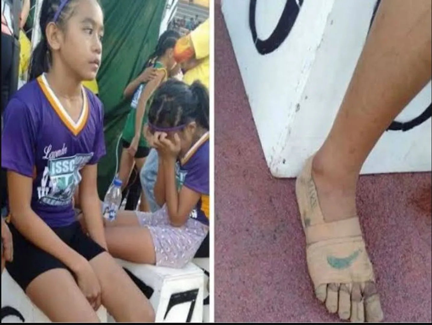 ଜୋତା ପିନ୍ଧିବା ପାଇଁ ପାଖରେ ନଥିଲା ଟଙ୍କା , ପାଦରେ ବ୍ୟାଣ୍ଡେଜ୍ ବାନ୍ଧି NIKE ଲେଖି ଦୌଡିଲା କୁନି ଧାବିକା । ଆଉ ଜିତିଲା ସ୍ୱର୍ଣ୍ଣ ପଦକ