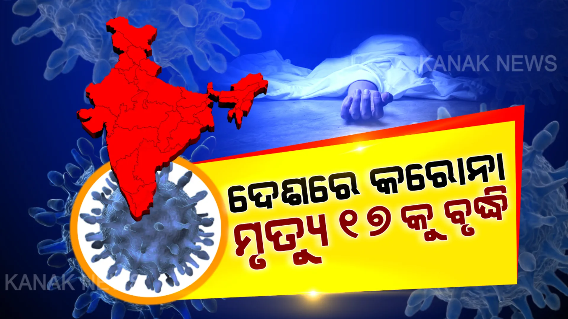 ଭାରତରେ କରୋନା ଆକ୍ରାନ୍ତଙ୍କ ସଂଖ୍ୟା ୭ ଶହ ଟପିବା ସହ ମୃତ୍ୟୁ ସଂଖ୍ୟା ୧୭ ଛୁଇଁଲା: କେନ୍ଦ୍ର ସ୍ୱାସ୍ଥ୍ୟ ମନ୍ତ୍ରାଳୟ ପକ୍ଷରୁ ସୂଚନା