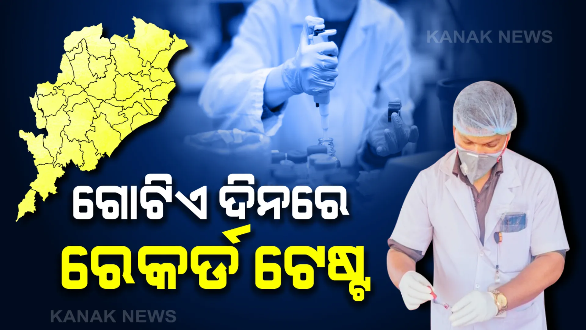 ରାଜ୍ୟରେ ବଢୁଛି  କରୋନା ପରୀକ୍ଷଣ କ୍ଷମତା । ଗତକାଲି ଗୋଟିଏ ଦିନରେ ପୁଣି ରେକର୍ଡ  ୨୨୦୯ ସାମ୍ପଲ୍ ଟେଷ୍ଟ । ବର୍ତ୍ତମାନ ସୁଦ୍ଧା ୮୩ ଆକ୍ରାନ୍ତ । ସୁସ୍ଥ ହେଲେଣି ୩୨