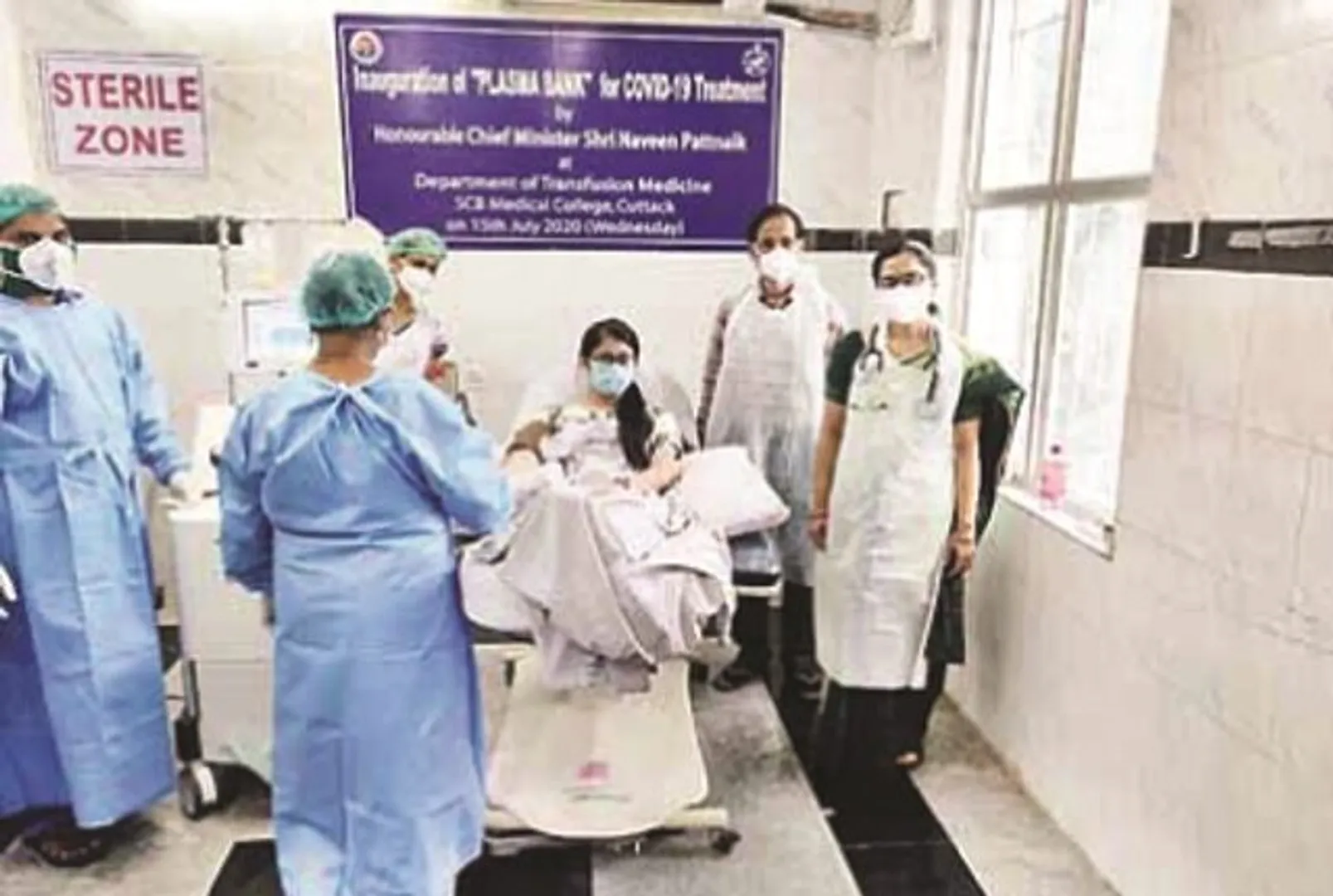 ପ୍ଲାଜ୍‌ମା ଦାନକଲେ ଡାକ୍ତରୀ ଛାତ୍ରୀ, ରାଜ୍ୟରେ ପ୍ରଥମ ମହିଳା ଭାବେ ଉଦାହରଣ ସୃଷ୍ଟିକଲେ