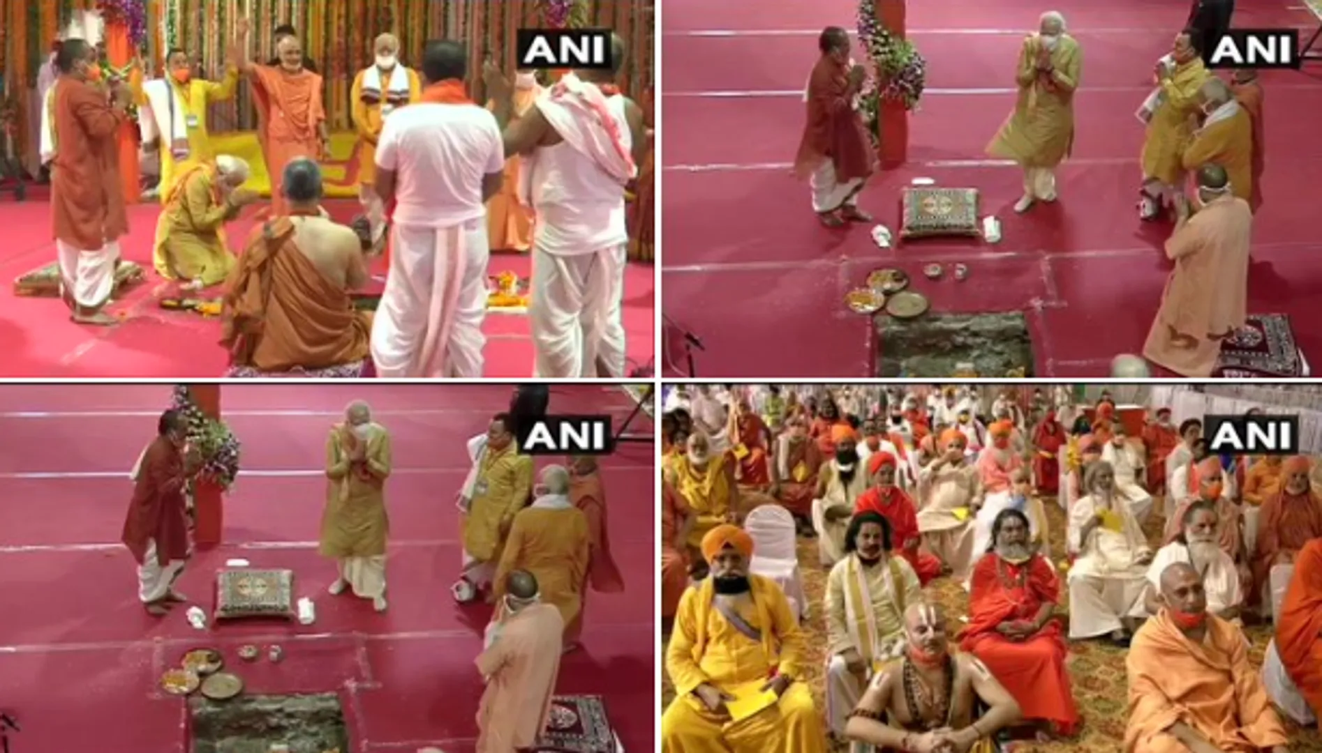 ପୁରା ବିଶ୍ୱରେ ଗୁଞ୍ଜରିତ ହେଉଛି ଜୟ ସିୟା ରାମ୍ । ଦୀର୍ଘ ୫ ଶହ ବର୍ଷ ଅପେକ୍ଷାର ଅନ୍ତ । ଅଯୋଧ୍ୟାରେ ସୃଷ୍ଟି ହେଲା ନୂଆ ଇତିହାସ । ଶ୍ରୀରାମ ଲେଖାଥିବା ୯ଟି ଇଟାରେ ହେଲା ଭୂମିପୂଜନ
