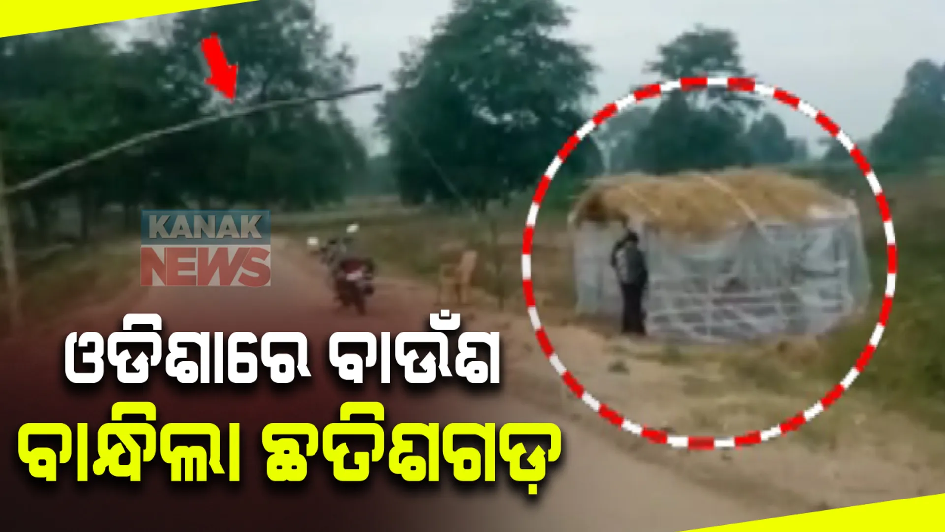 ଓଡିଶାରେ ଛତିଶଗଡ ଦାଦାଗିରି: ଧାନ ଗାଡି ଅଟକାଇବାକୁ ସୀମାନ୍ତ ଗାଁରେ ବାନ୍ଧିଲା ବାଉଁଶ; ନିଦରେ ଶୋଇଛି ସ୍ଥାନୀୟ ପ୍ରଶାସନ