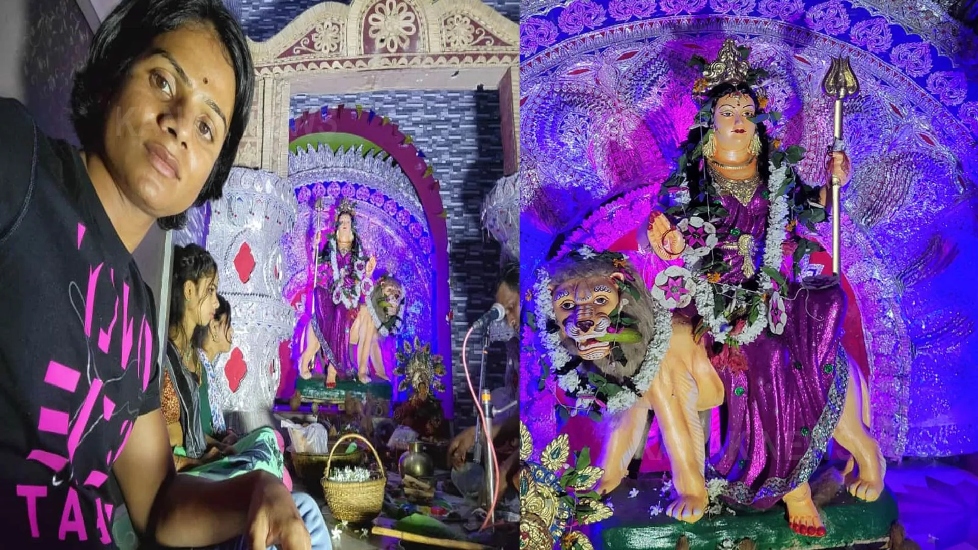 ଖୁଦୁରୁକୁଣୀ ଓଷା କଲେ, ସେଲ୍ଫି ନେଲେ । ଗାଁରେ ମାଆଙ୍କ ପୂଜା କଲେ ଦୂତୀ ଚାନ୍ଦ ।