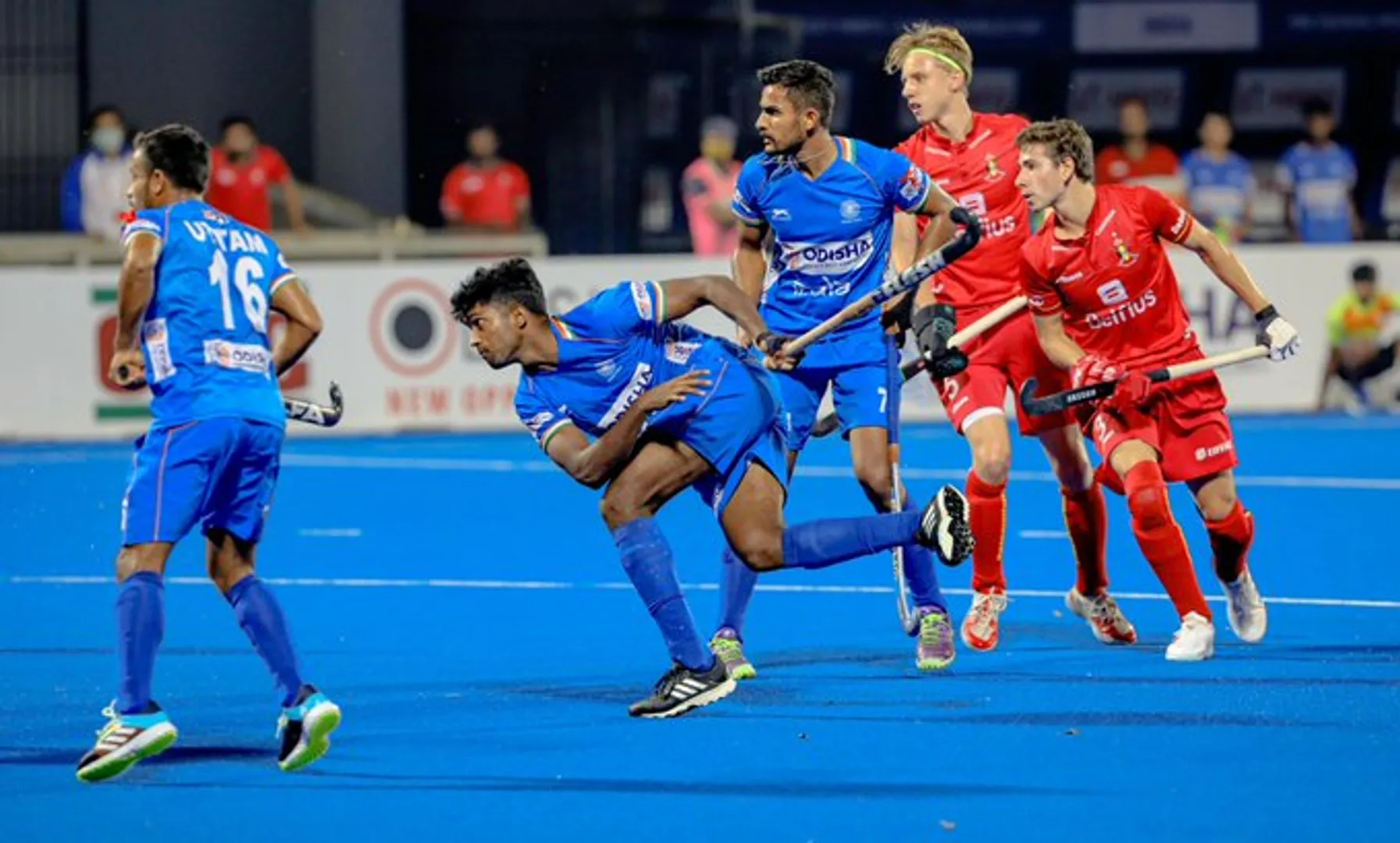 ଜୁନିୟର ହକି ବିଶ୍ୱକପ୍ ସେମିଫାଇନାଲରେ ଟିମ୍ ଇଣ୍ଡିଆ । କ୍ୱାର୍ଟର ଫାଇନାଲରେ ବେଲଜିୟମକୁ ୧-୦ ଗୋଲରେ ହରାଇଲା ଭାରତ ।