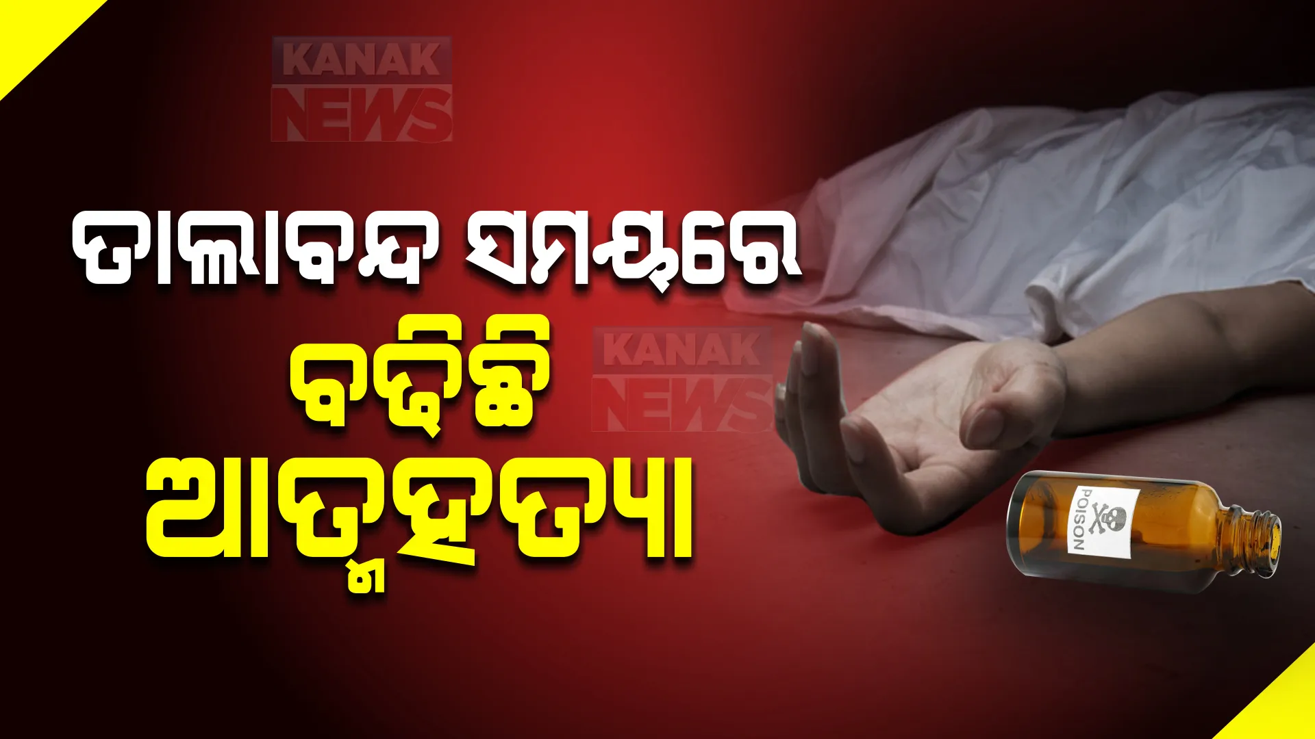 ତାଲାବନ୍ଦ ସମୟରେ ବଢିଛି ଆତ୍ମହତ୍ୟା : ଭୀମସାର ଡାକ୍ତରୀ ଦଳଙ୍କ ପକ୍ଷରୁ ହୋଇଥିବା ସର୍ଭେରେ ଖୁଲାସା