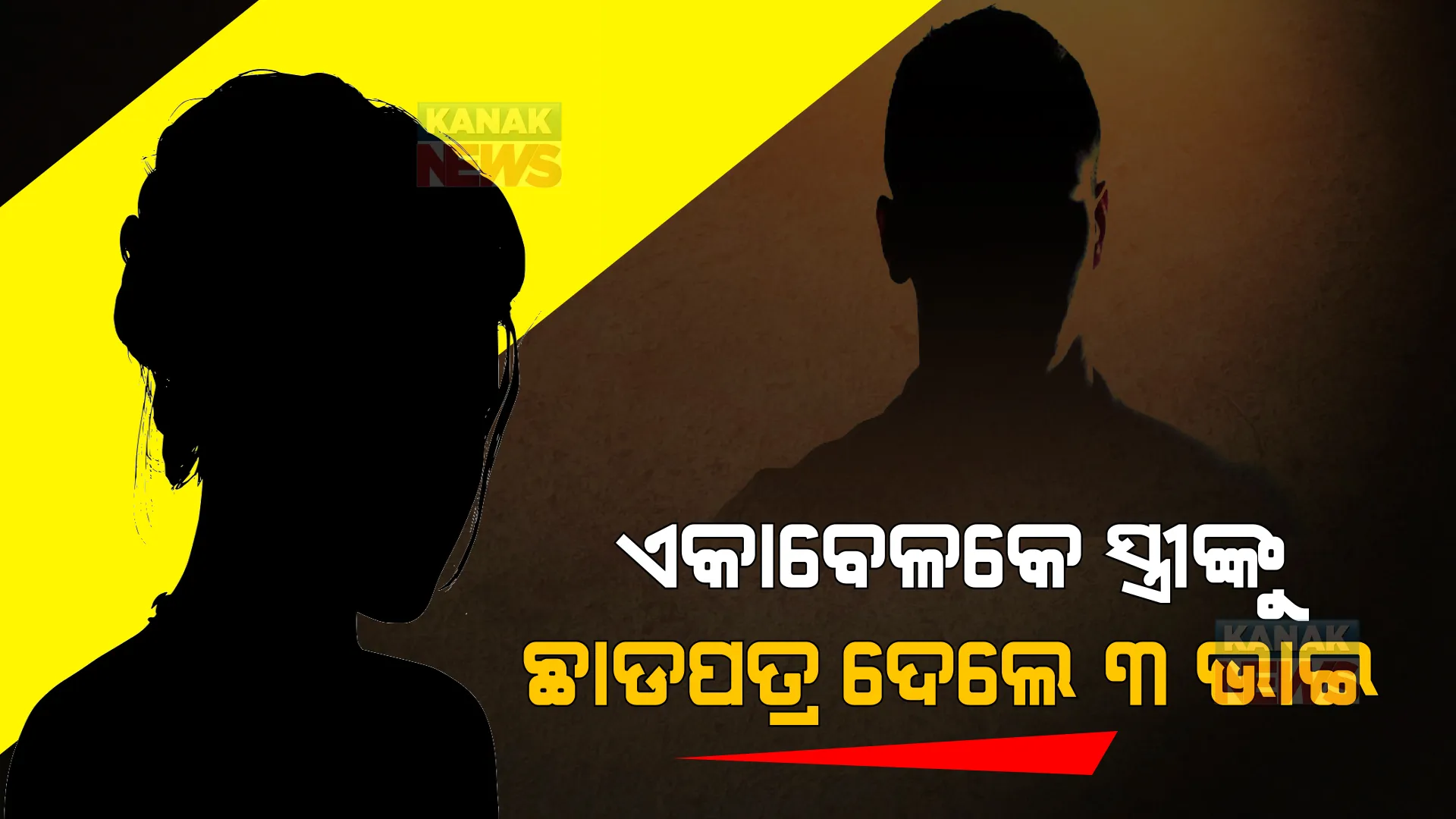 ୧ ମିନିଟରେ ସ୍ତ୍ରୀମାନଙ୍କୁ ଛାଡପତ୍ର ଦେଲେ ୩ ଭାଇ । କାରଣ କିଛି ଏହିପରି...