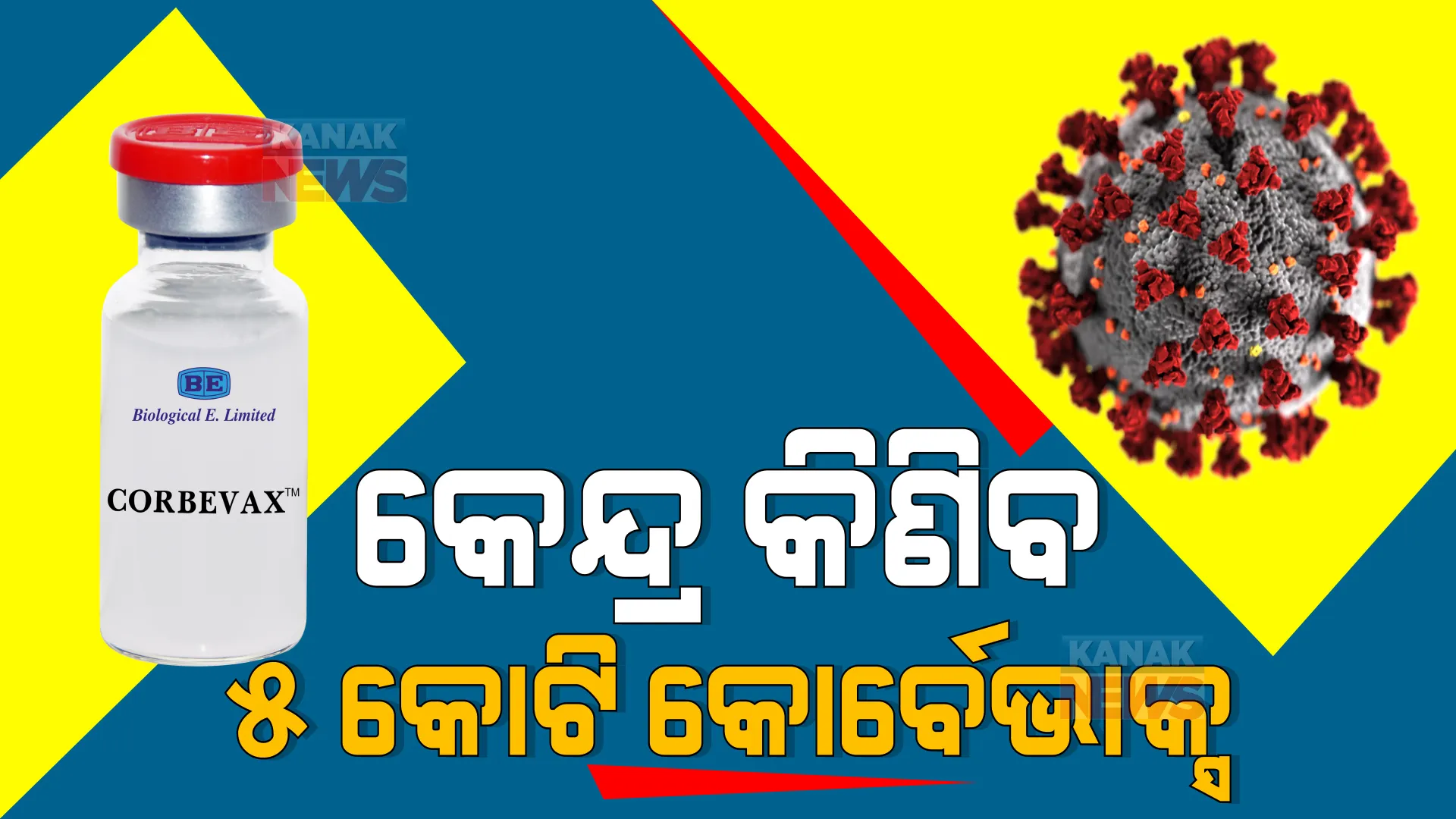 ଖୁବ୍ ଶୀଘ୍ର ୧୫ ବର୍ଷରୁ କମ୍ ପିଲାଙ୍କୁ ଦିଆଯାଇପାରେ କରୋନା ଟିକା : କୋର୍ବେଭାକ୍ସର ୫ କୋଟି ଡୋଜ୍ ମଗାଇଲେ କେନ୍ଦ୍ର ସରକାର