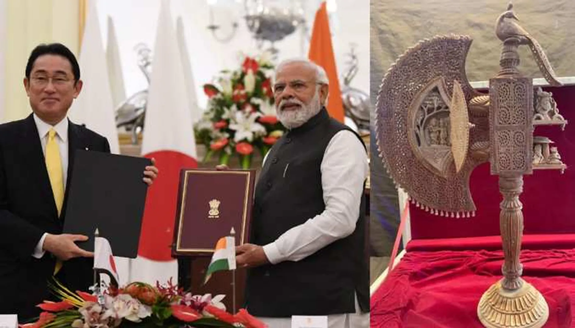 ଜାପାନ ପ୍ରଧାନମନ୍ତ୍ରୀଙ୍କୁ ମୋଦୀ ଉପହାରରେ ଦେଲେ ରାଜକୀୟ ବିଞ୍ଚଣା । ଜାଣନ୍ତୁ ଏହାର ସ୍ୱତନ୍ତ୍ରତା କଣ ରହିଛି ?