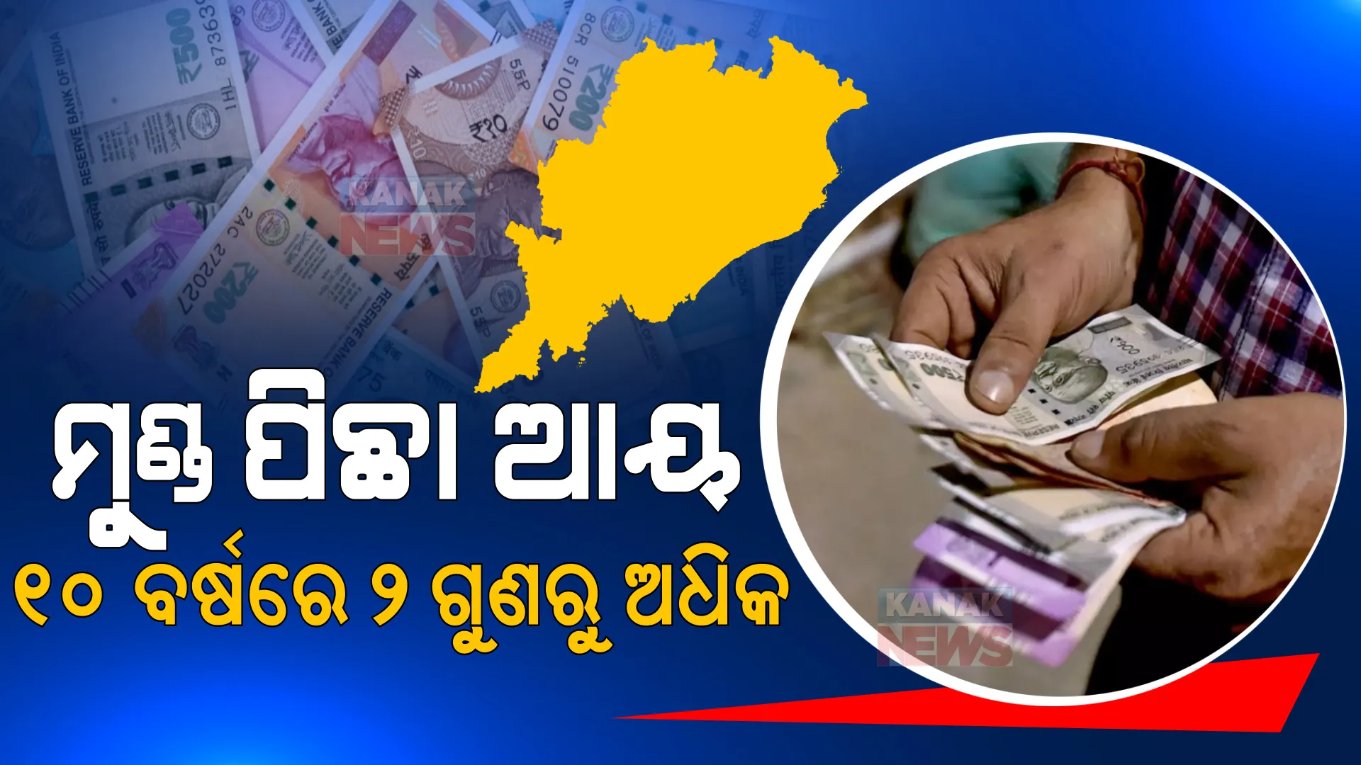 ଆସିଲା ୨୦୨୧-୨୨ ଅର୍ଥନୈତିକ ସର୍ଭେ ରିପୋର୍ଟ । ୧୦ ବର୍ଷରେ ୨ ଗୁଣାରୁ ଅଧିକ ବଢିଛି ମୁଣ୍ଡ ପିଛା ଆୟ, ରାଜ୍ୟର ଅଭିବୃଦ୍ଧି ହାର ଜାତୀୟ ଅଭିବୃଦ୍ଧି ହାର ଠାରୁ ଆଗରେ  ।