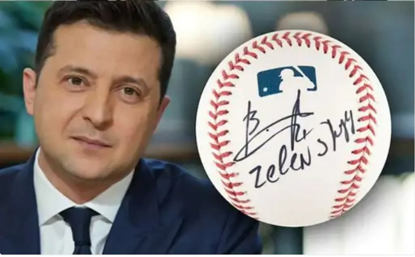  ନିଲାମ ହେବ ଜେଲେନସ୍କିଙ୍କ ସ୍ୱାକ୍ଷରିତ ବେସବଲ୍ । ୟୁକ୍ରେନ ରିଲିଫ କାମରେ ଲାଗିବ ନିଲାମ ଅର୍ଥ