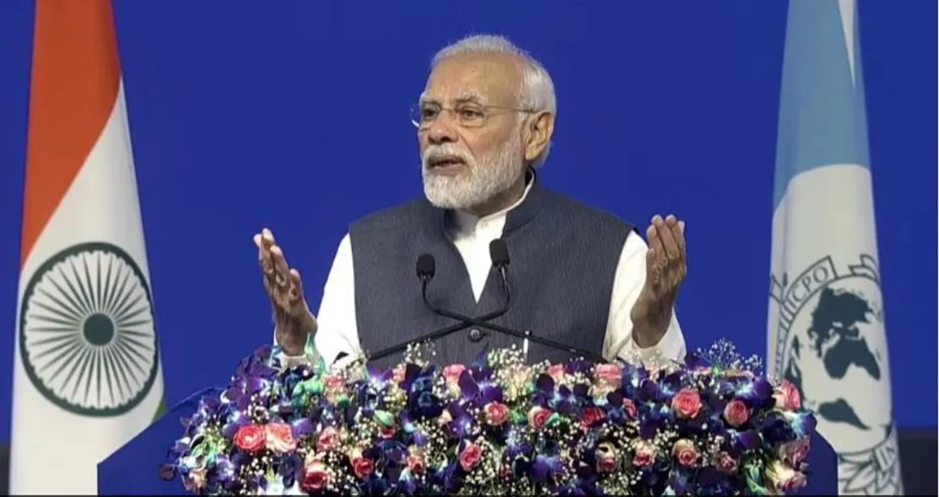 ବିଶ୍ୱ ପାଇଁ ଆତଙ୍କବାଦ, ଡ୍ରଗ୍ସ, ଦୁର୍ନୀତି ବଡ ବିପଦ। ଇଣ୍ଟରପୋଲ ମହାସଭାକୁ ସମ୍ବୋଧନ କଲେ ପ୍ରଧାନମନ୍ତ୍ରୀ ମୋଦୀ।