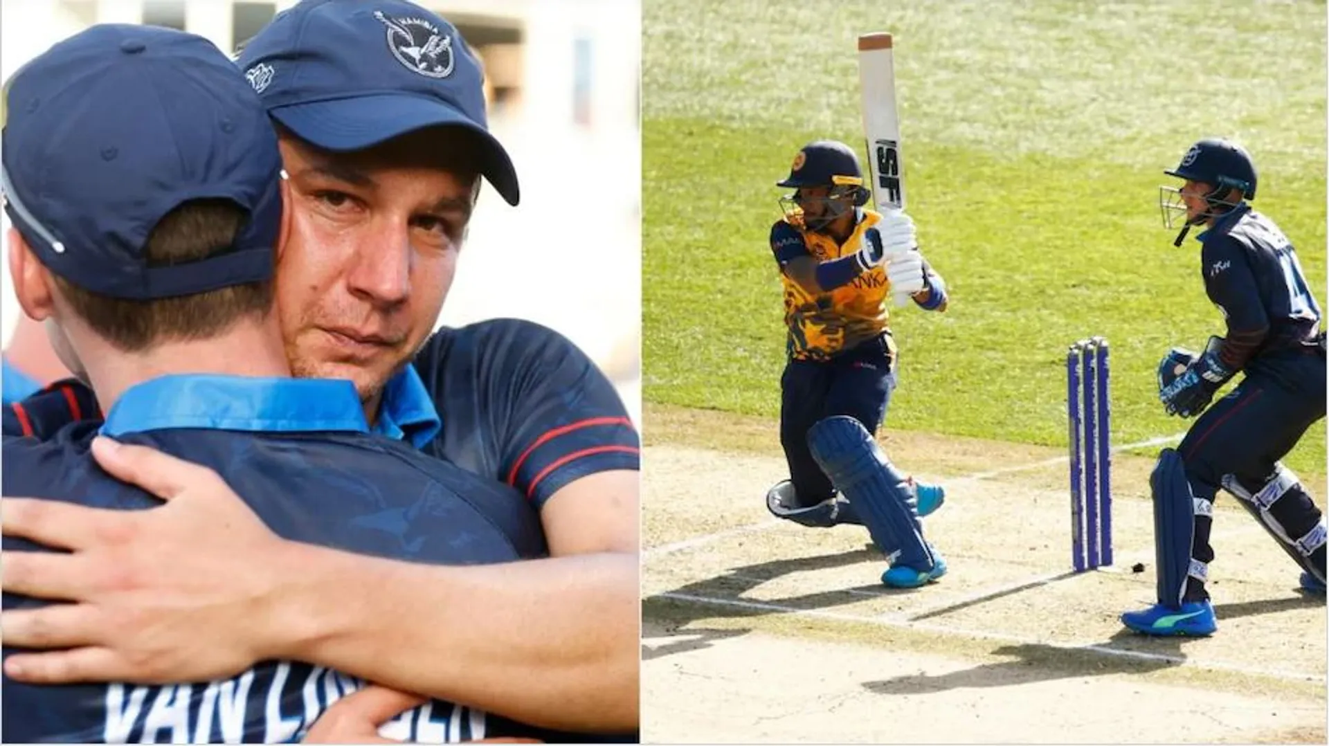 ଟି୨୦ ବିଶ୍ୱକପରେ ବଡ ବିପର୍ଯ୍ୟୟ। ଏସିଆ କପ ବିଜେତା ଶ୍ରୀଲଙ୍କାକୁ ହରାଇଲା ନାମିବିଆ।