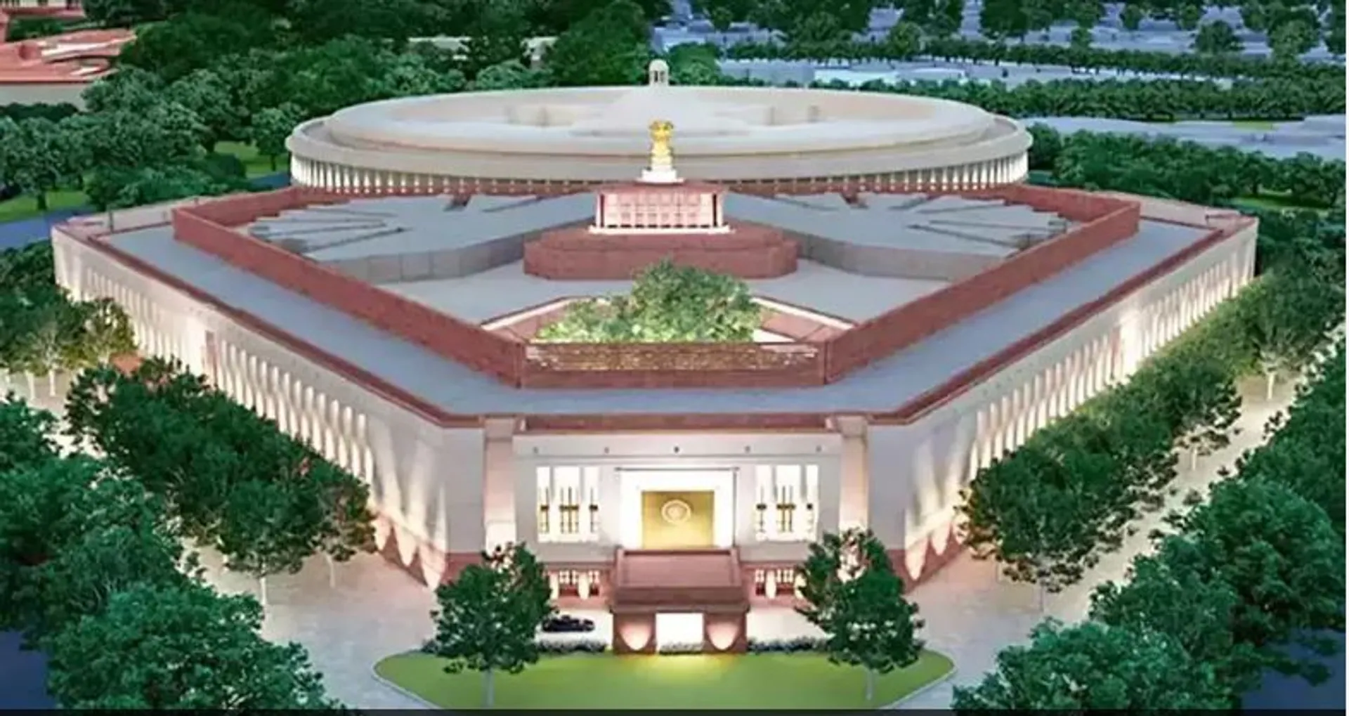 ନୂଆ ସଂସଦ ଭବନର ନିର୍ମାଣ କାମରେ ବାଧାସାଜିଛି ଋଷ-ୟୁକ୍ରେନ ଯୁଦ୍ଧ। ଅଧପନ୍ତରିଆ ପଡିରହିଛି ଅନେକ କାମ।