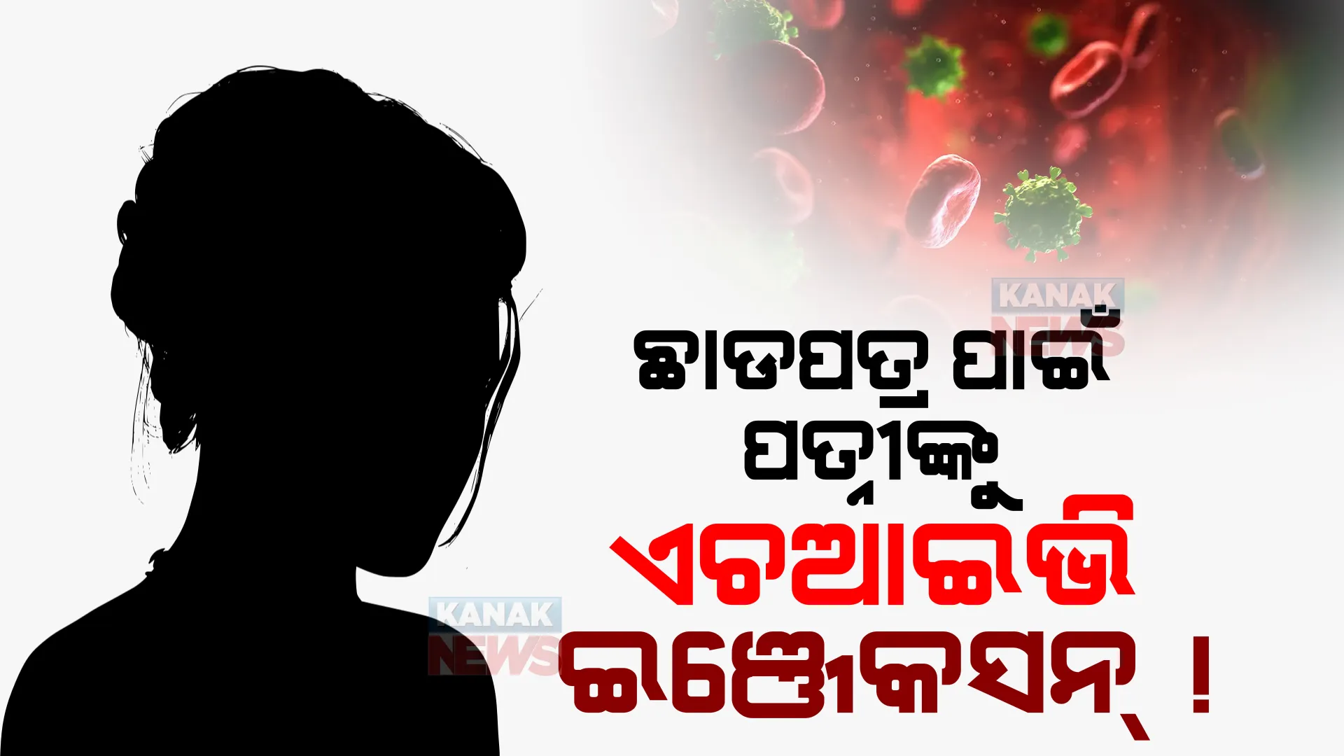 ଛାଡପତ୍ର ପାଇଁ ଷଡଯନ୍ତ୍ର ରଚିଲା ସ୍ୱାମୀ, ପତ୍ନୀଙ୍କୁ ଦେଲା ଏଚଆଇଭି ଇଞ୍ଜେକସନ୍!