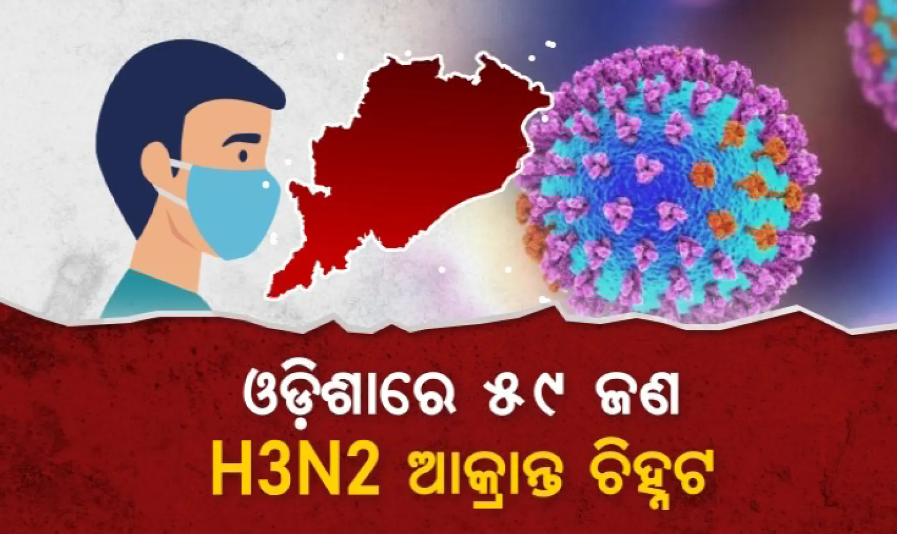 ଓଡ଼ିଶାରେ ୫୯ ଜଣ H3N2 ଆକ୍ରାନ୍ତ ଚିହ୍ନଟ । ଚିନ୍ତା ବଢ଼ାଇଲା ଥଣ୍ଡା, ଜ୍ୱର ଓ କାଶ...