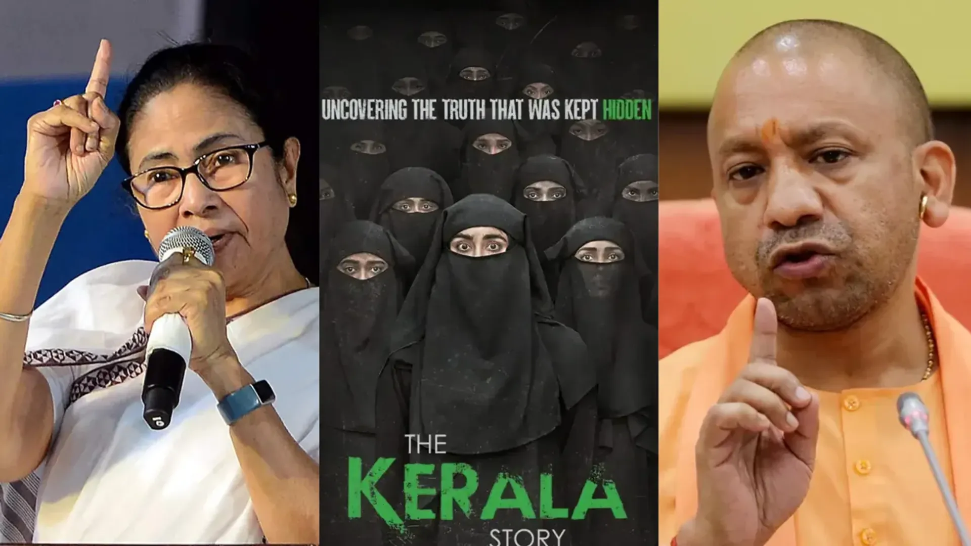 ଦ କେରଳ ଷ୍ଟୋରୀ : ମମତା କଲେ ବ୍ୟାନ୍, ଯୋଗୀ କଲେ ଟ୍ୟାକ୍ସ ଫ୍ରି