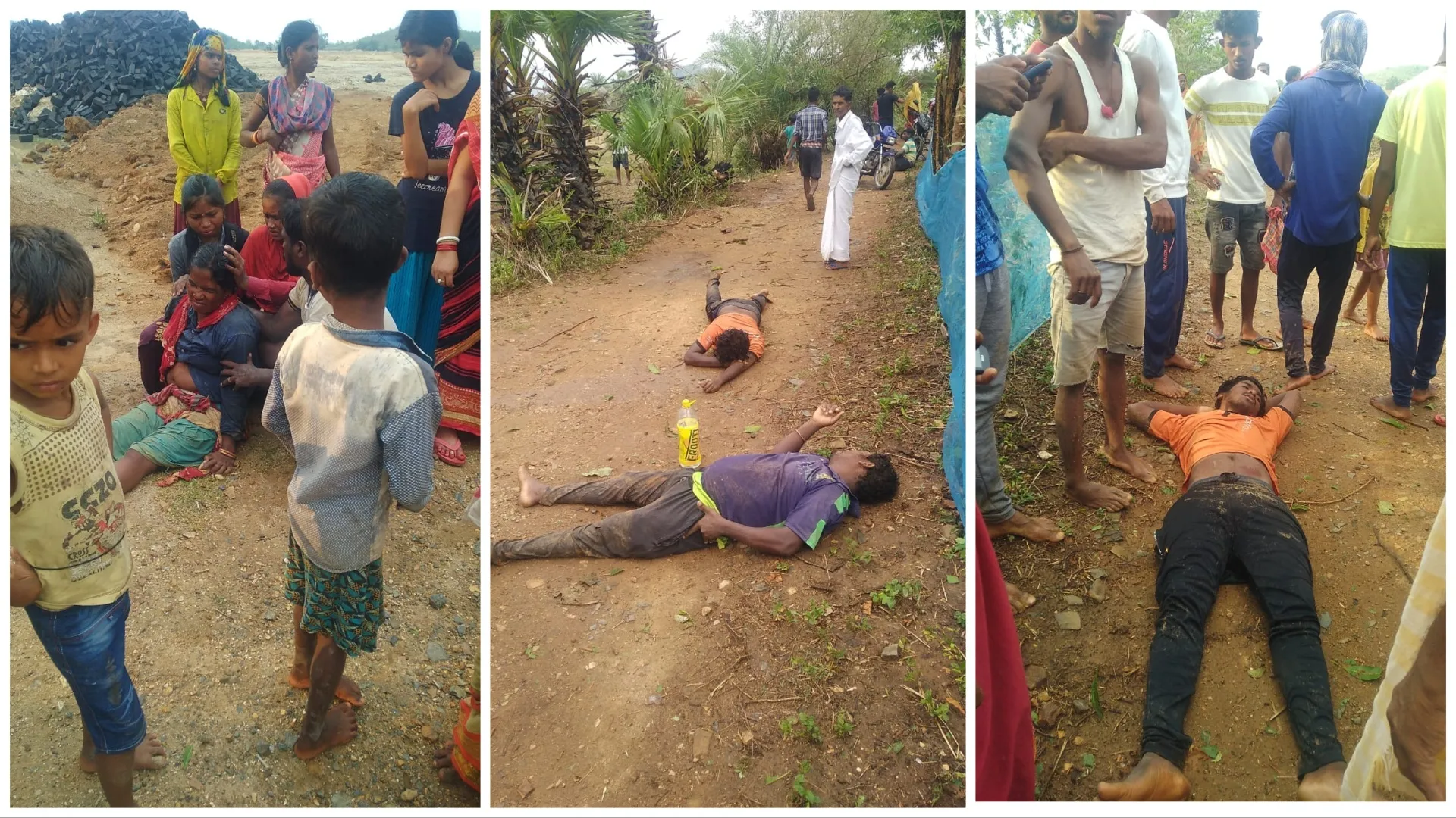 ଭୁଶୁଡିଲା ନିର୍ମାଣାଧୀନ ଏୟାରଷ୍ଟ୍ରିପର କାନ୍ଥ, ୩ ଗୁରୁତର