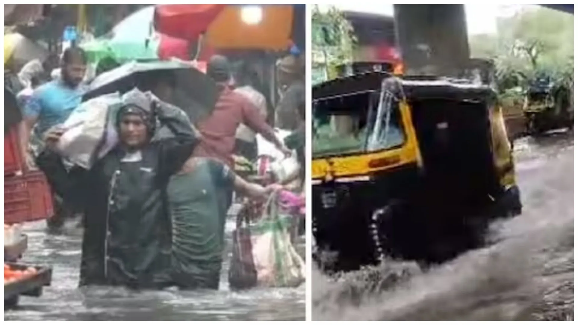 ପ୍ରବଳ ବର୍ଷା ପରେ ମୁମ୍ବାଇରେ ବଢିଲା ସମସ୍ୟା। ଅନେକ ସ୍ଥାନରେ ଭରିରହିଛି ପାଣି, ସତର୍କ କଲା ବିଏମସି ...