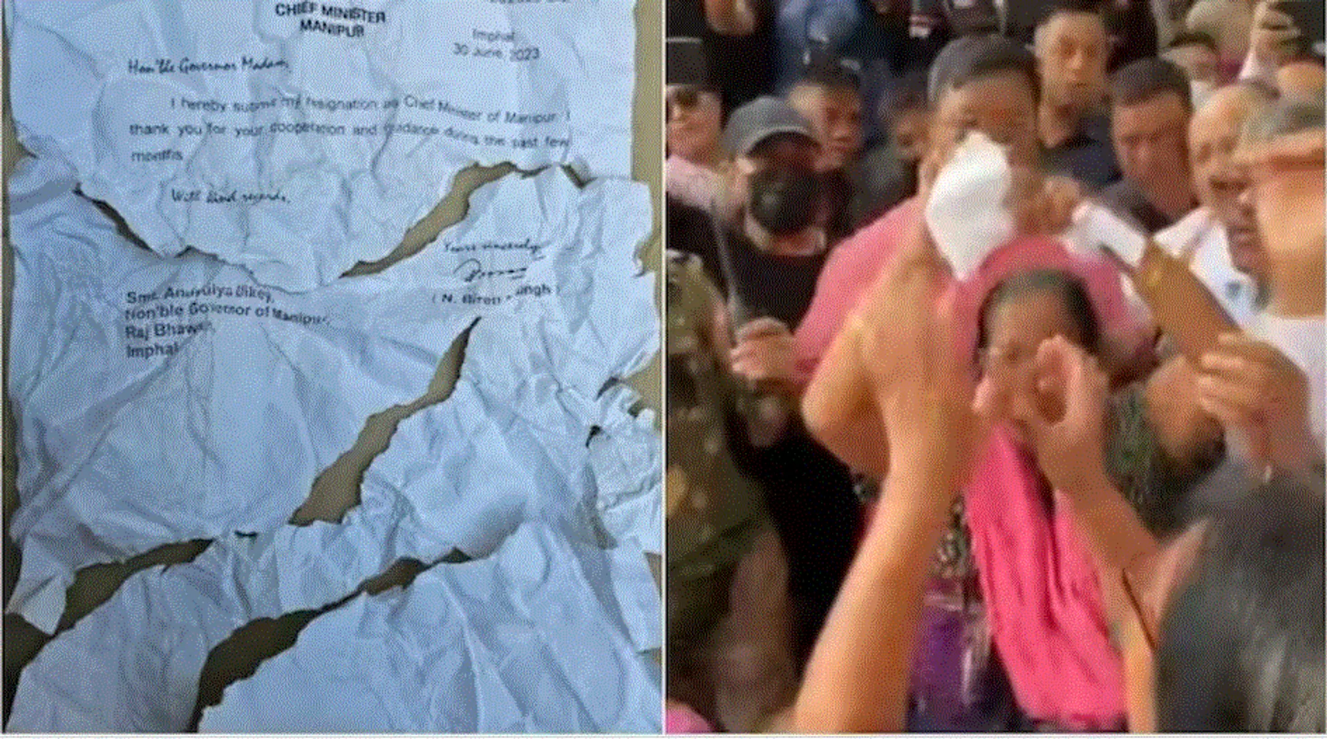 ଇସ୍ତଫାକୁ ନେଇ ଗଣମାଧ୍ୟମରେ ଚର୍ଚ୍ଚା ପରେ ଟ୍ୱିଟ କଲେ ଏନ ବିରେନ ସିଂହ, ମହିଳା ସମର୍ଥକ ଚିରିଦେଲେ ଇସ୍ତଫାପତ୍ର 