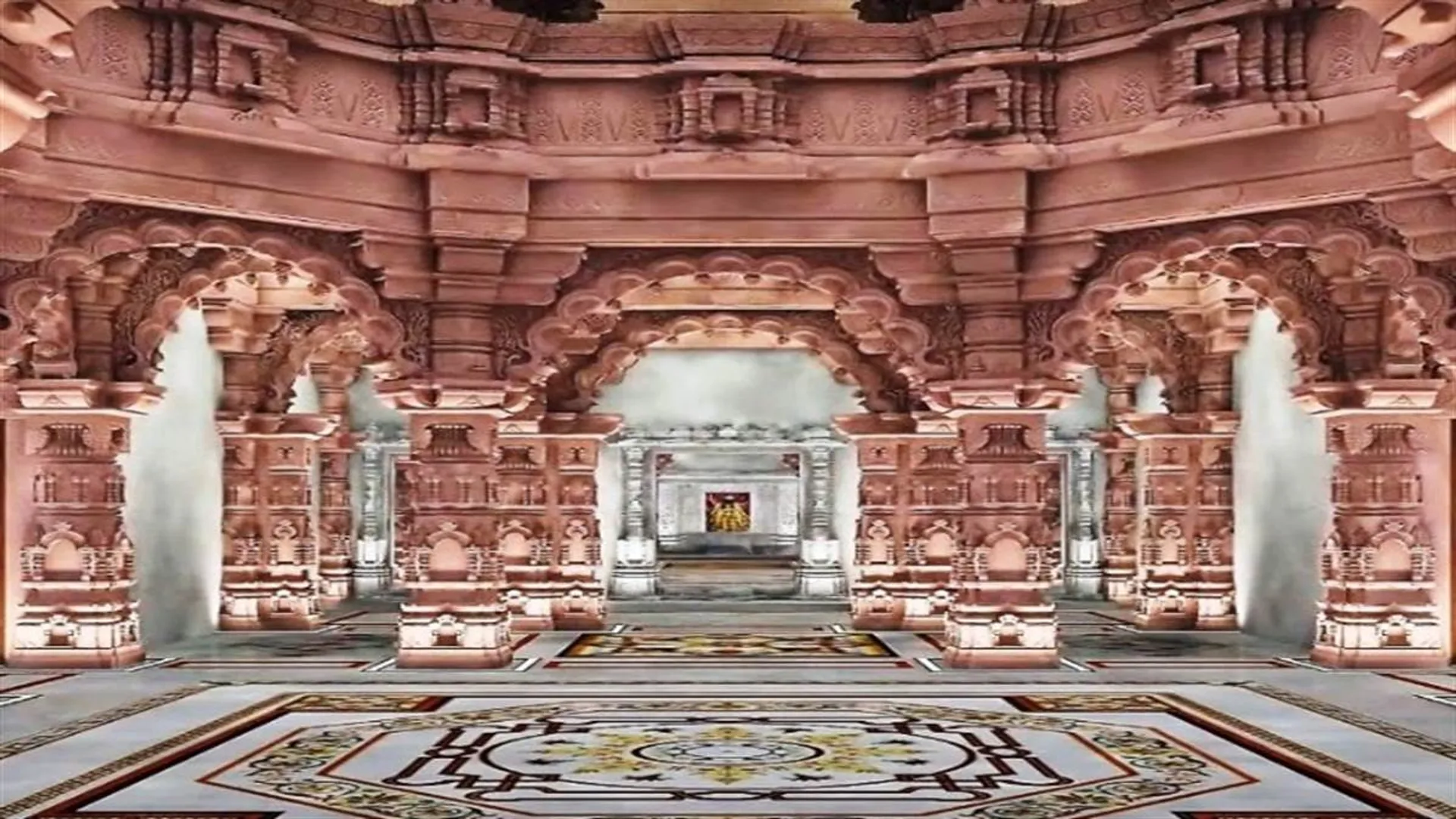 ଦେଖିବାକୁ ମିଳିଲା ଅଯୋଧ୍ୟା ରାମମନ୍ଦିର ଭିତର ଦୃଶ୍ୟ । ମନମୋହିଲା ଆକର୍ଷଣୀୟ ଓ ଚମତ୍କାର କାରୁକାର୍ଯ୍ୟ । ଅନ୍ୟପଟେ ଅଯୋଧ୍ୟାକୁ ନେଇ ଚାଲିଛି ରାଜନୀତି ।