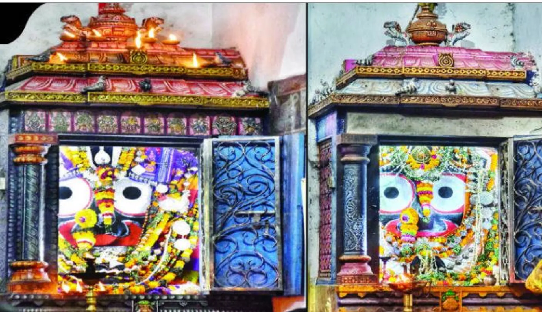 ଦଶାବତାର ଚିତ୍ର ଗଲା କୁଆଡେ? ଖାଲି ଖାଲି ଦିଶୁଛି ପତିତପାବନଙ୍କ ମନ୍ଦିର ଗୁମୁଟ । ଶ୍ରୀମନ୍ଦିର ପତିତପାବନଙ୍କ ମନ୍ଦିରରେ ସ୍ଥାନିତ ଦଶାବତାର ମୂର୍ତ୍ତି ଗାଏବ ଅଭିଯୋଗ ।
