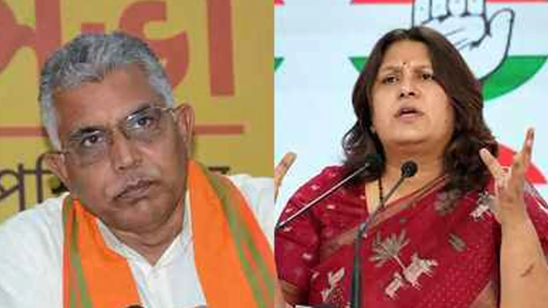 ବିଜେପି ନେତା ଓ କଂଗ୍ରେସ ନେତ୍ରୀଙ୍କୁ ମୁଖ୍ୟ ନିର୍ବାଚନ କମିଶନଙ୍କ କାରଣ ଦର୍ଶାଅ ନୋଟିସ । ବିଜେପି ନେତା ଦିଲ୍ଲୀପ ଘୋଷ ଓ କଂଗ୍ରେସ ନେତ୍ରୀ ସୁପ୍ରିୟା ଶ୍ରୀନେତଙ୍କୁ ଇସିର ନୋଟିସ