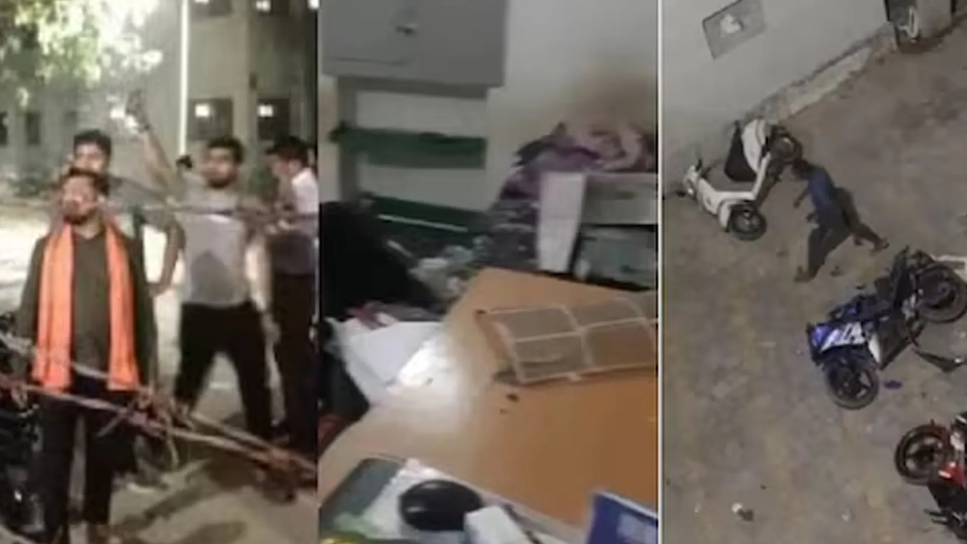 ଗୁଜରାଟ ବିଶ୍ୱବିଦ୍ୟାଳୟରେ ଅଭାବନୀୟ ଘଟଣା । ବିଦେଶୀ ଛାତ୍ର ନମାଜ ପଢୁଥିବା ବେଳେ ଗୈରିକ ବସ୍ତ୍ର ପିନ୍ଧା ଯୁବକ କଲେ ଆକ୍ରମଣ