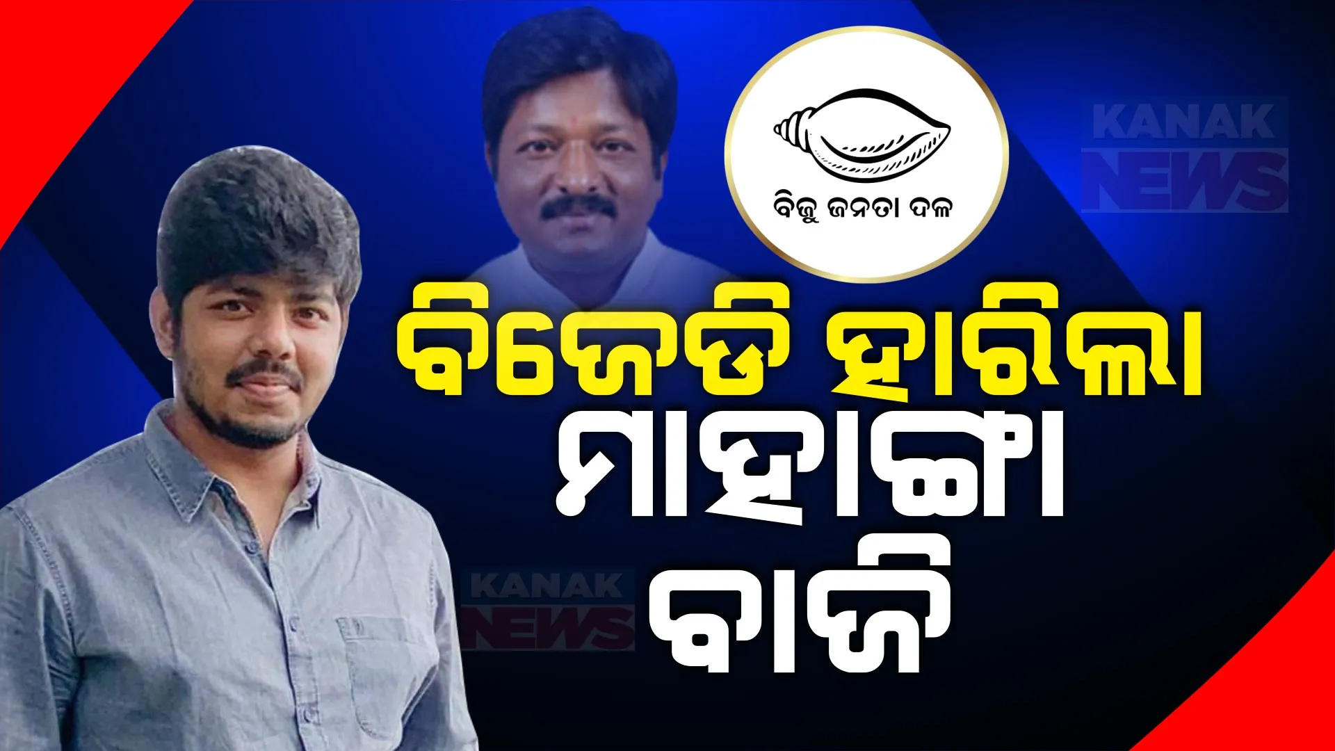 ବିଜେଡି ହାତରୁ ଖସିଗଲା ମାହାଙ୍ଗା: ହାରିଲେ ପ୍ରତାପ ଜେନାଙ୍କ ପୁଅ ଅଙ୍କିତ ପ୍ରତାପ ଜେନା